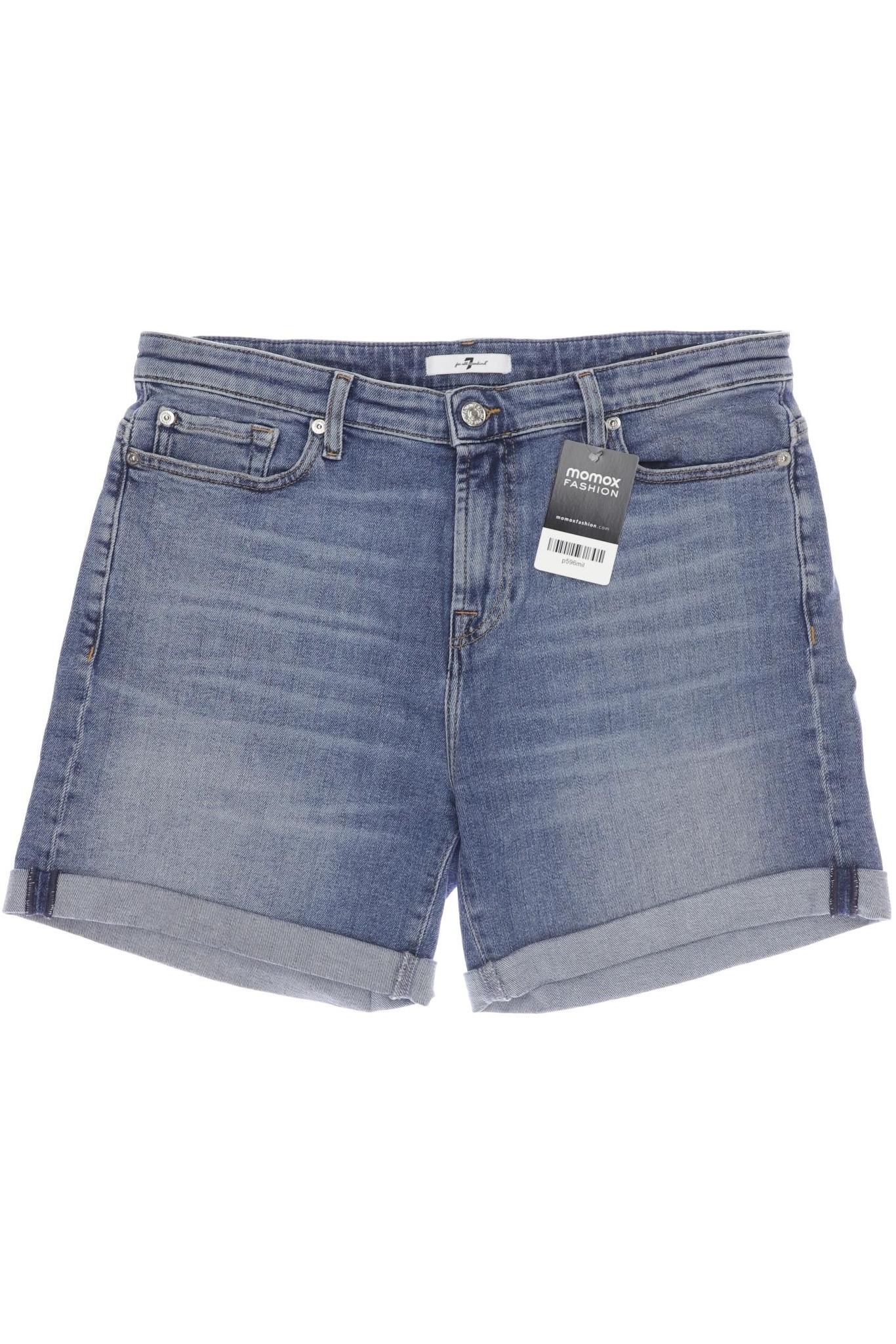 

7 for all mankind Damen Shorts, blau, Gr. 31