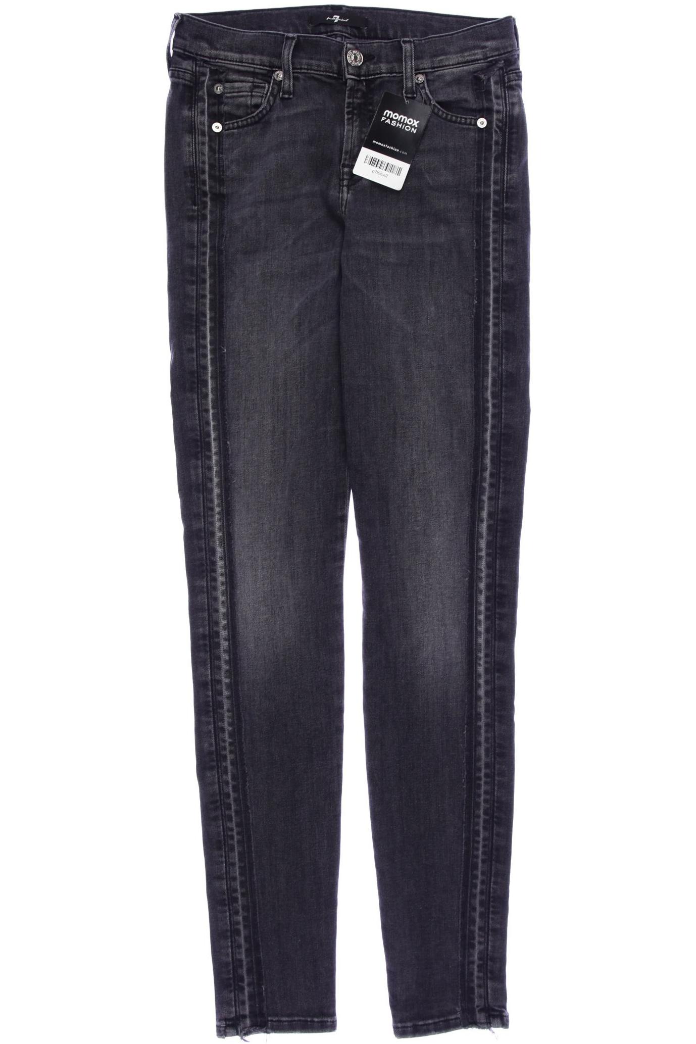 

7 for all mankind Damen Jeans, schwarz, Gr. 26