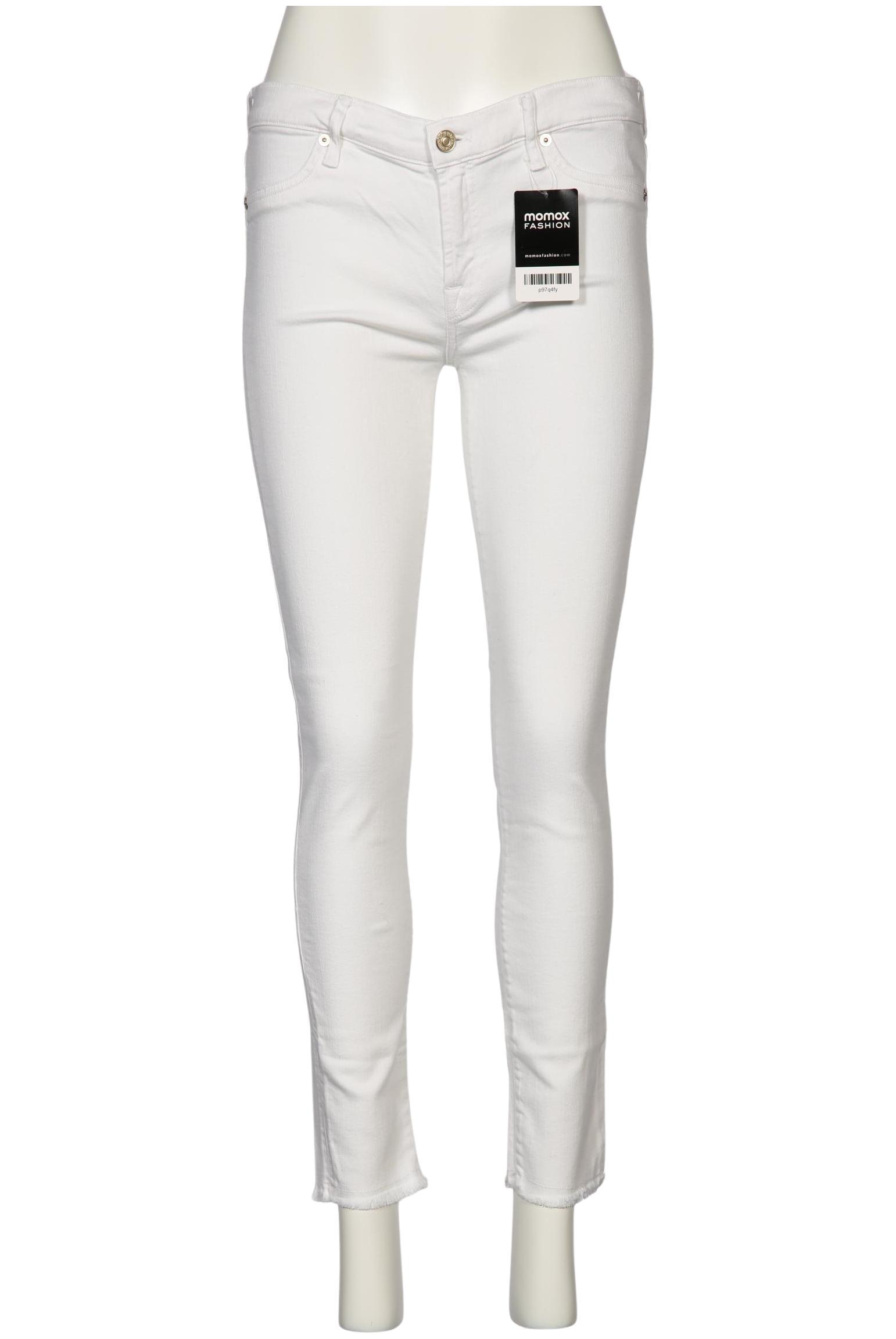 

7 for all mankind Damen Jeans, weiß, Gr. 30