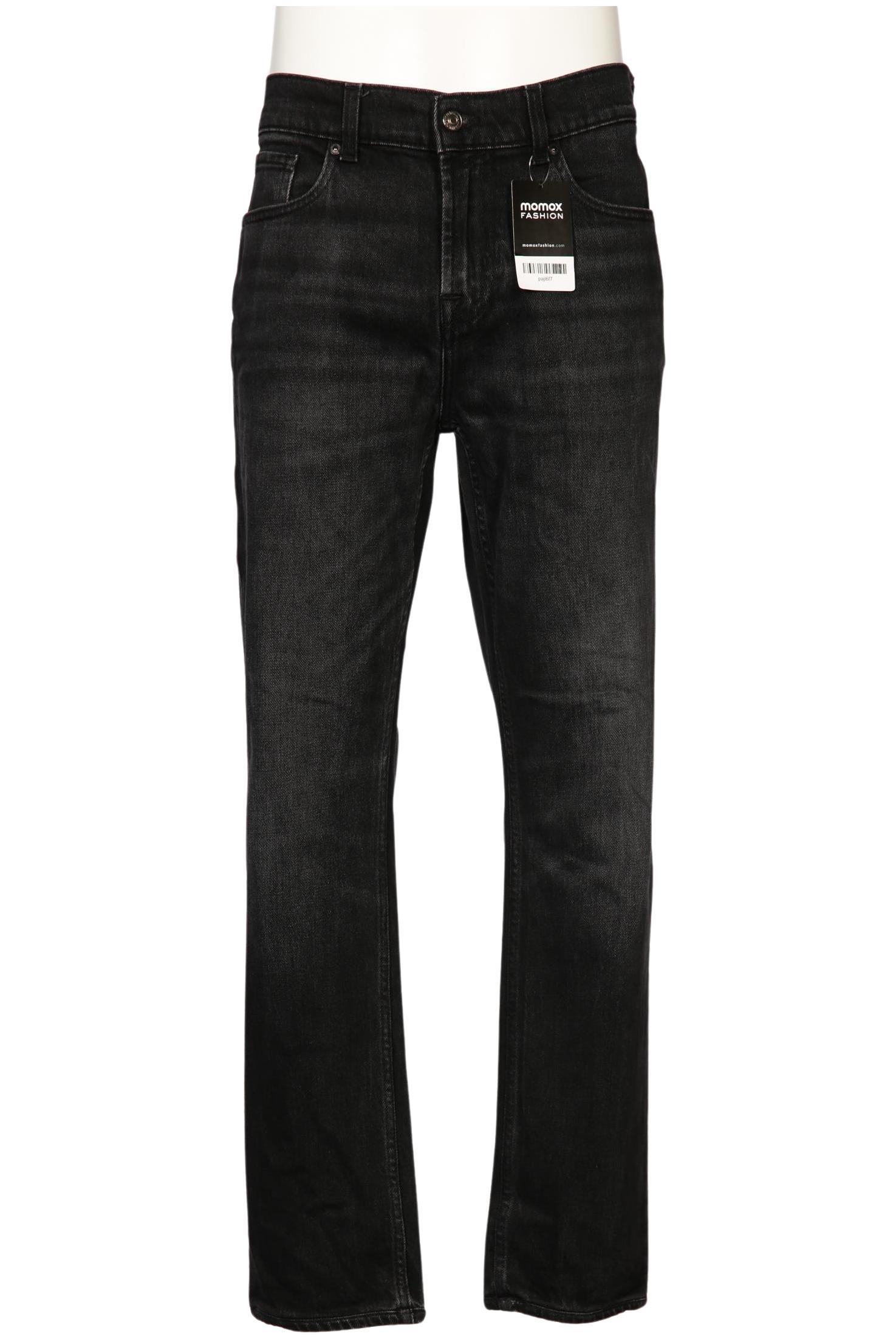 

7 for all mankind Herren Jeans, schwarz, Gr. 34