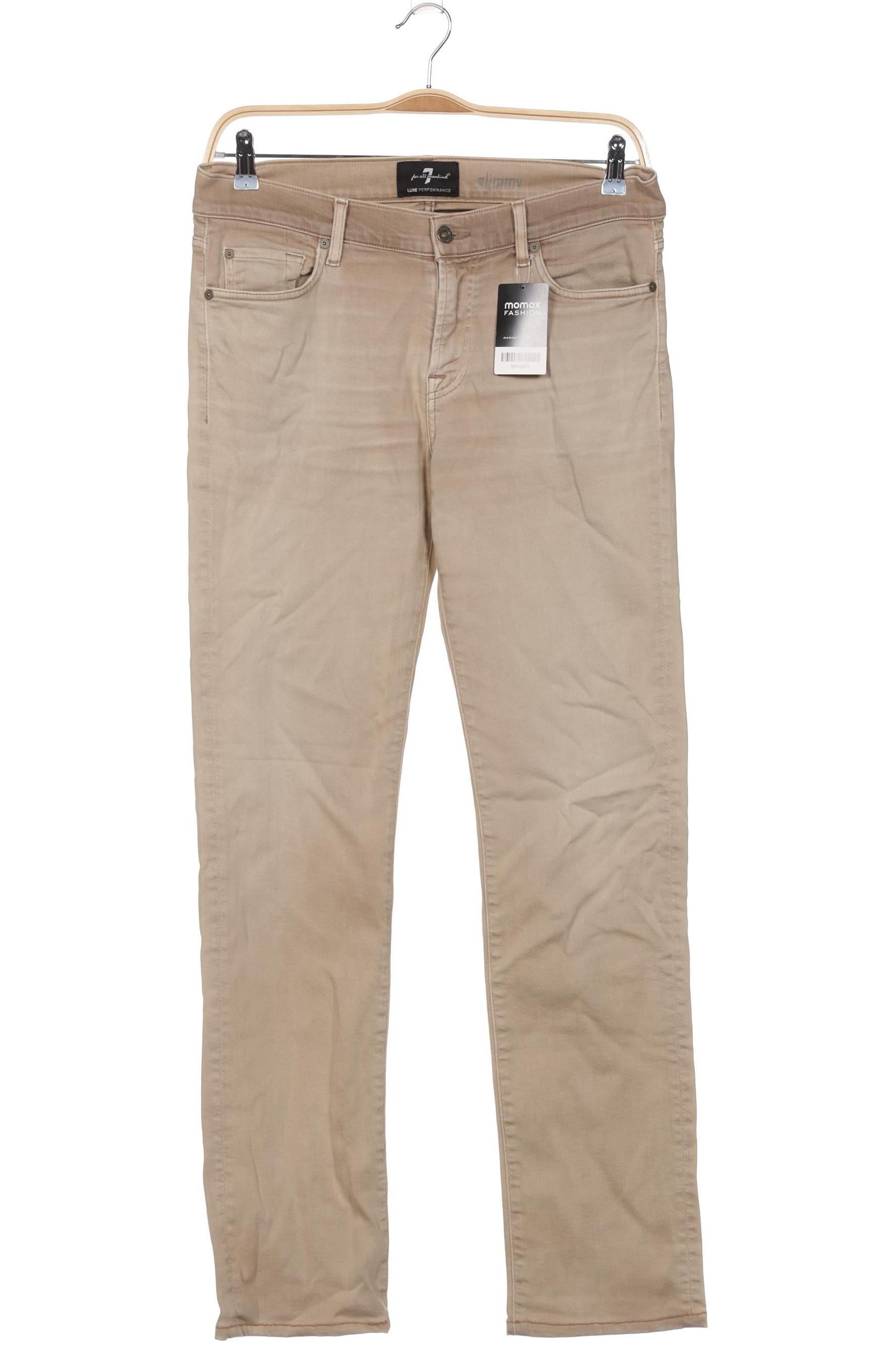 

7 for all mankind Herren Jeans, beige, Gr. 32