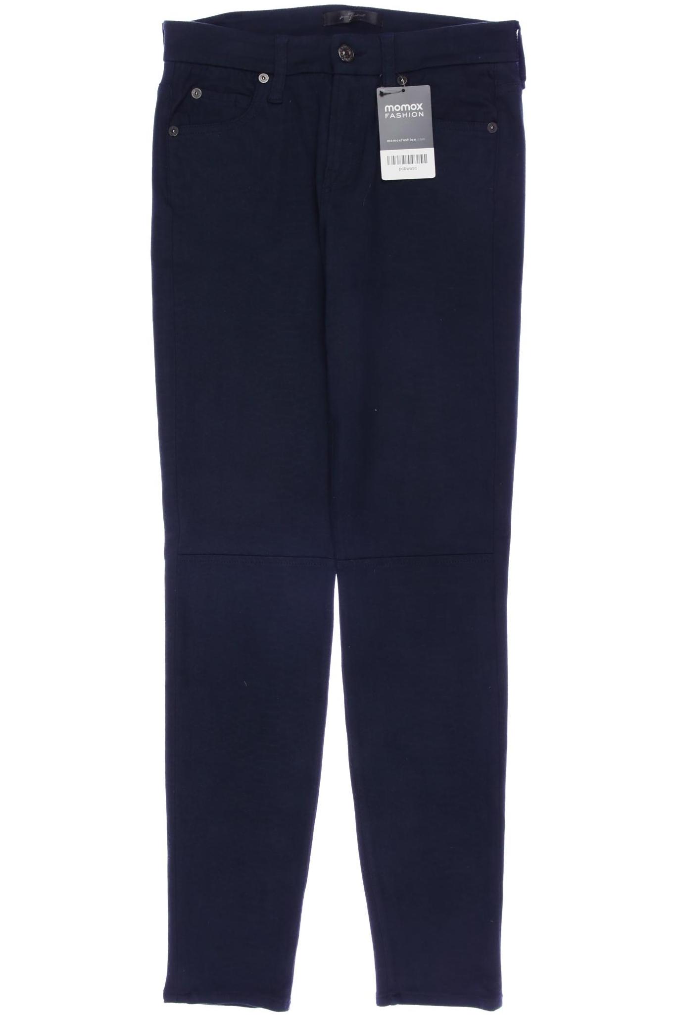 

7 for all mankind Damen Stoffhose, marineblau, Gr. 27