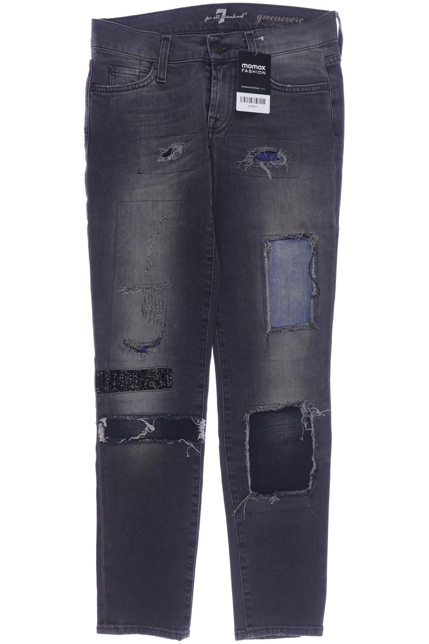 

7 for all mankind Damen Jeans, grau, Gr. 25