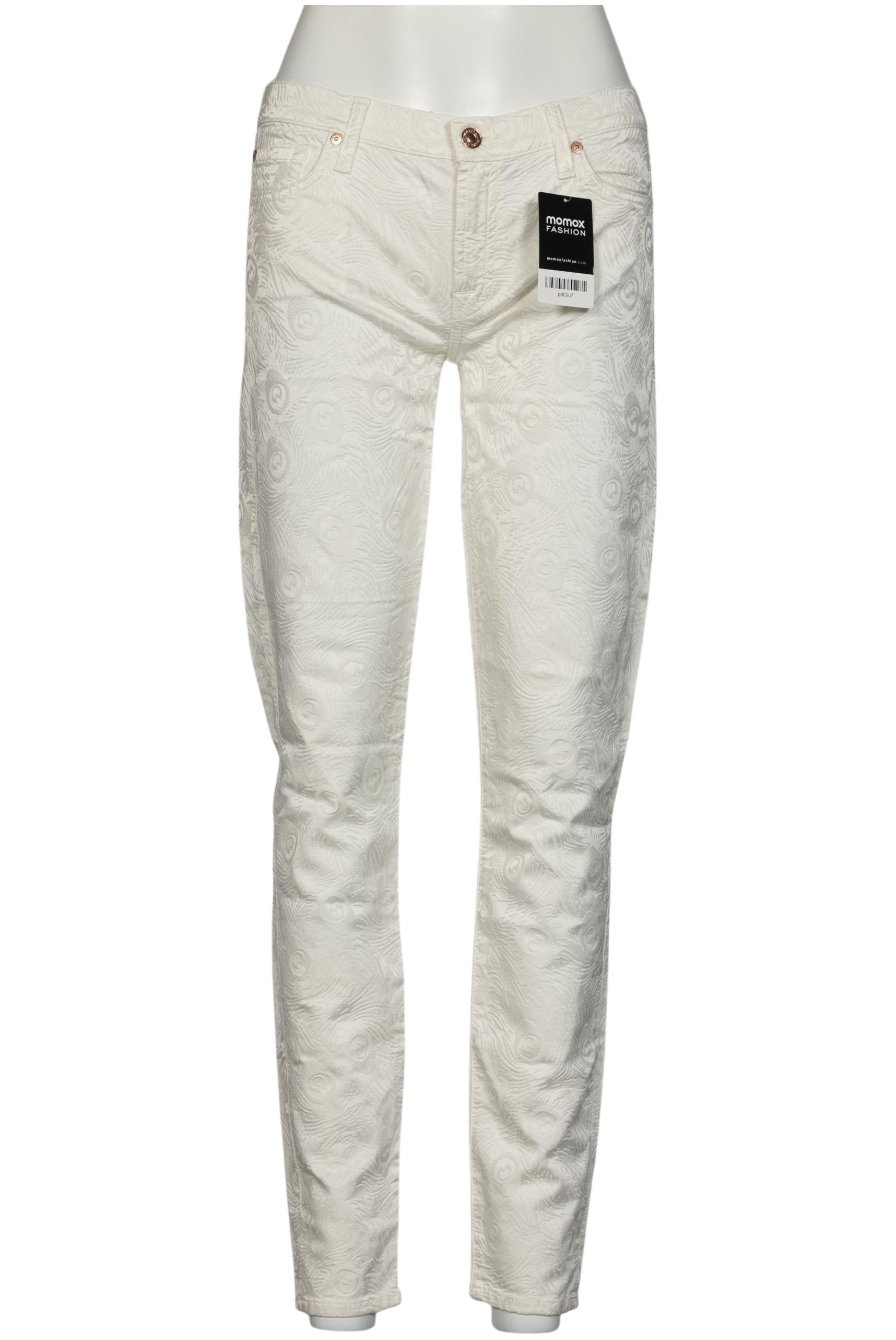 

7 for all mankind Damen Stoffhose, cremeweiß, Gr. 28