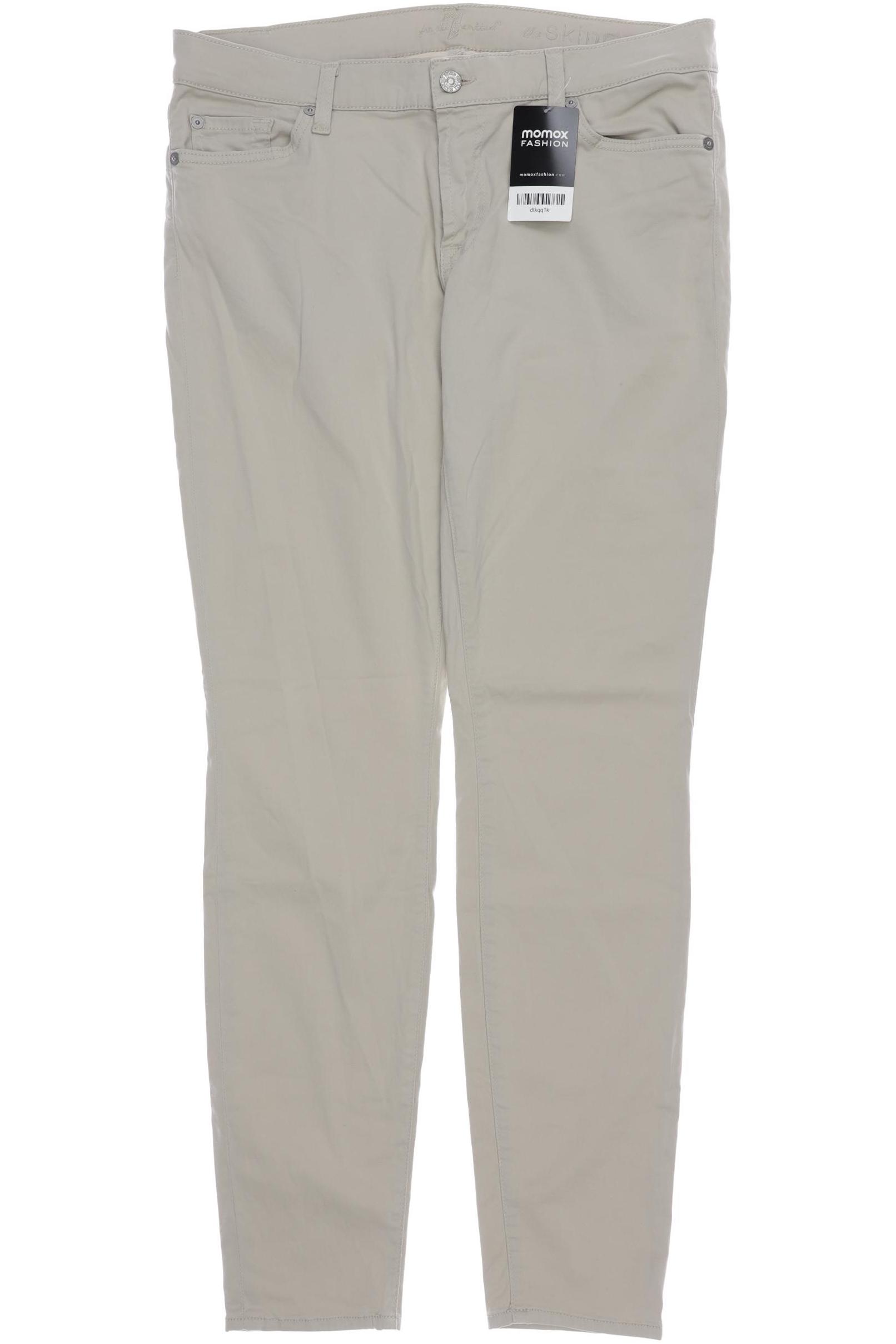 

7 for all mankind Damen Stoffhose, beige, Gr. 31