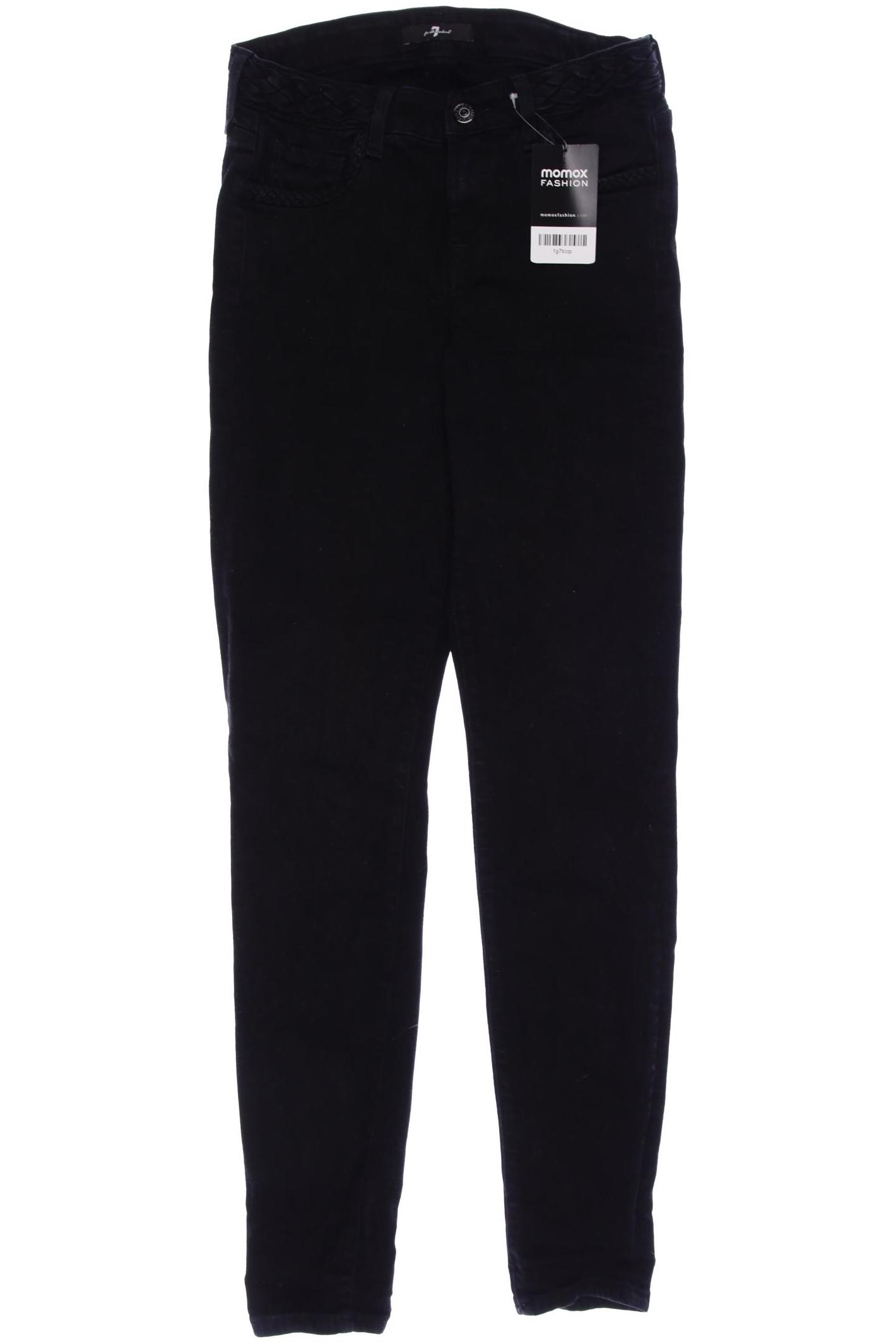 

7 for all mankind Damen Jeans, schwarz, Gr. 26