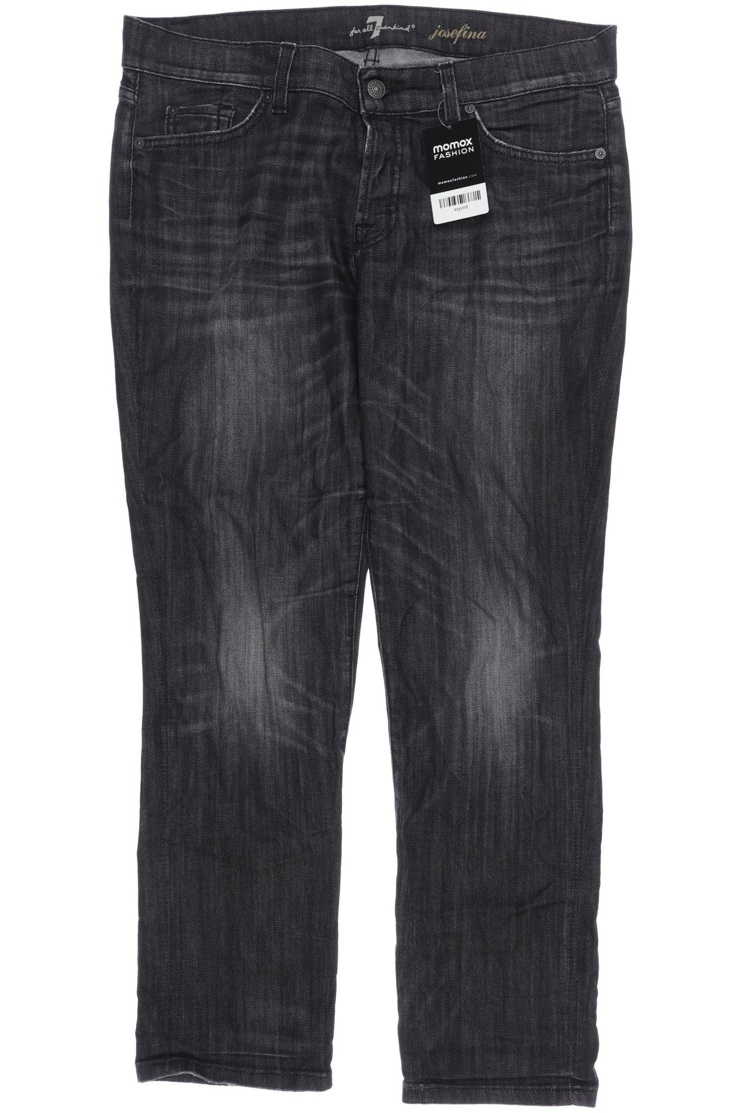 

7 for all mankind Damen Jeans, schwarz, Gr. 31