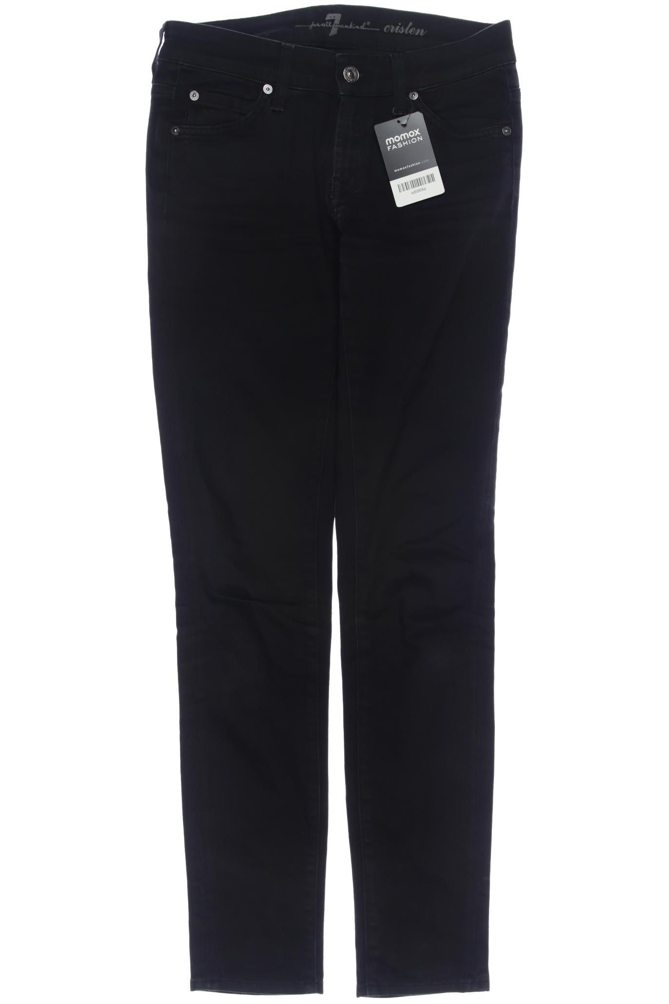 

7 for all mankind Damen Jeans, schwarz, Gr. 26