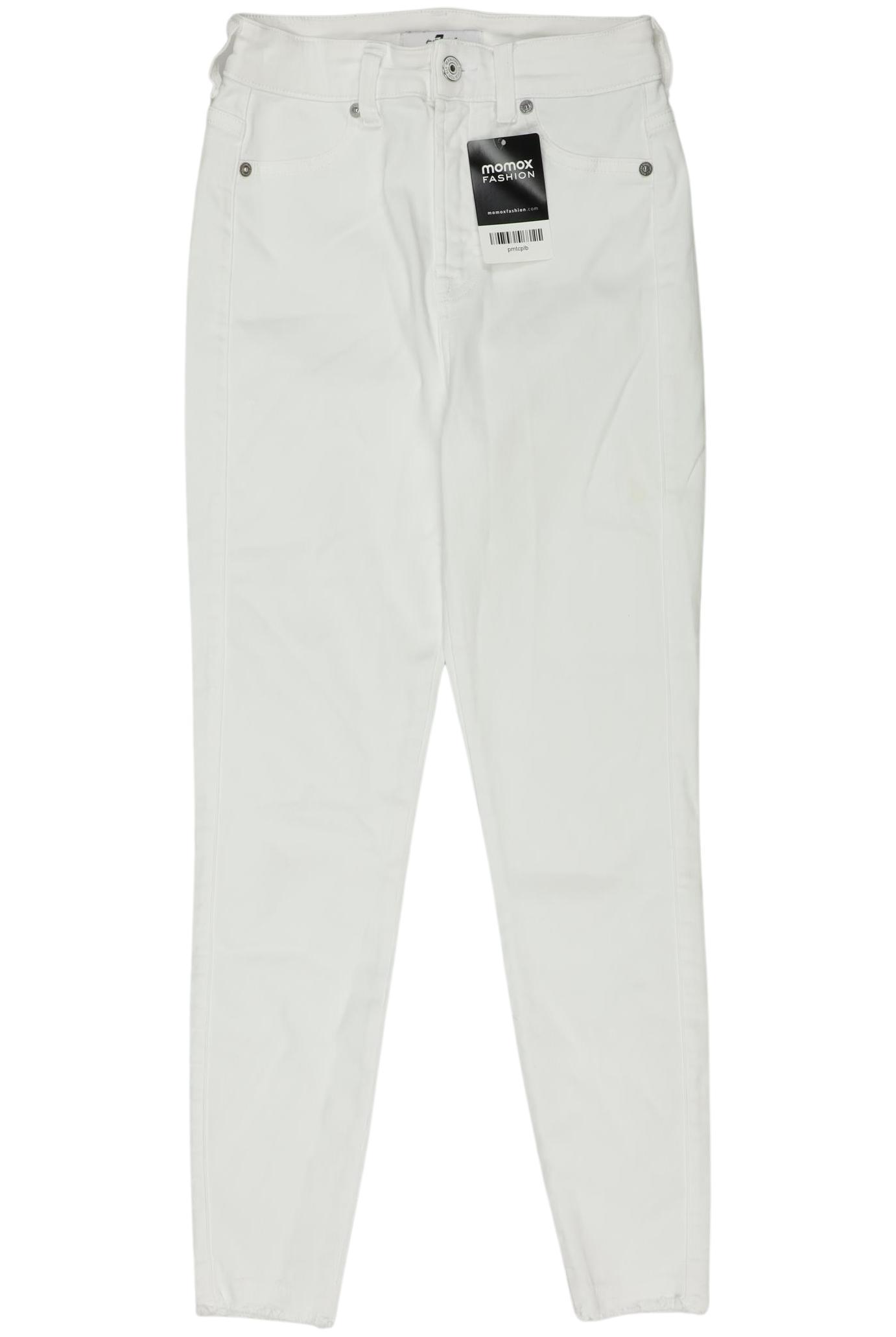 

7 for all mankind Damen Jeans, weiß, Gr. 25