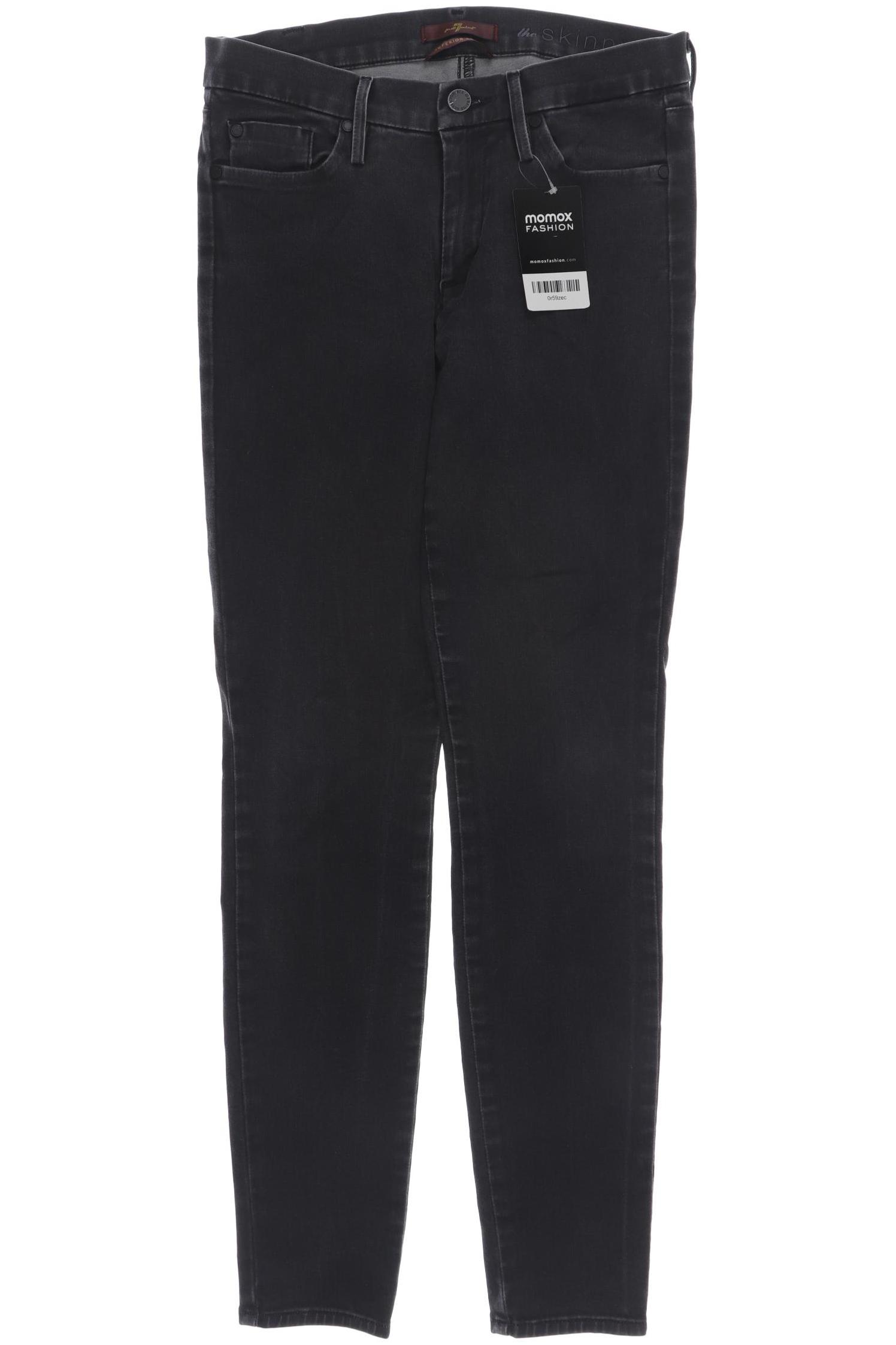 

7 for all mankind Damen Jeans, schwarz