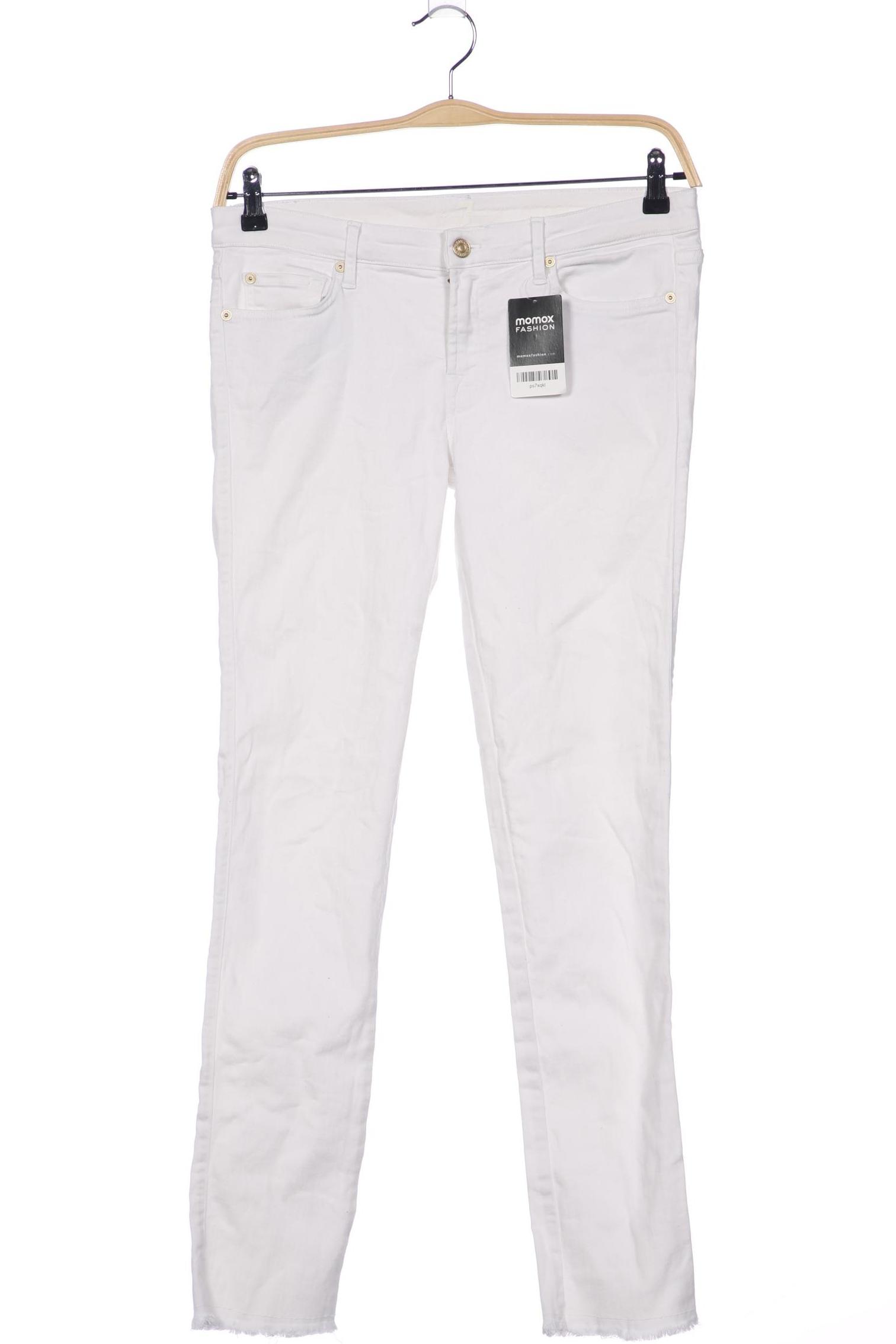 

7 for all mankind Damen Jeans, weiß, Gr. 30