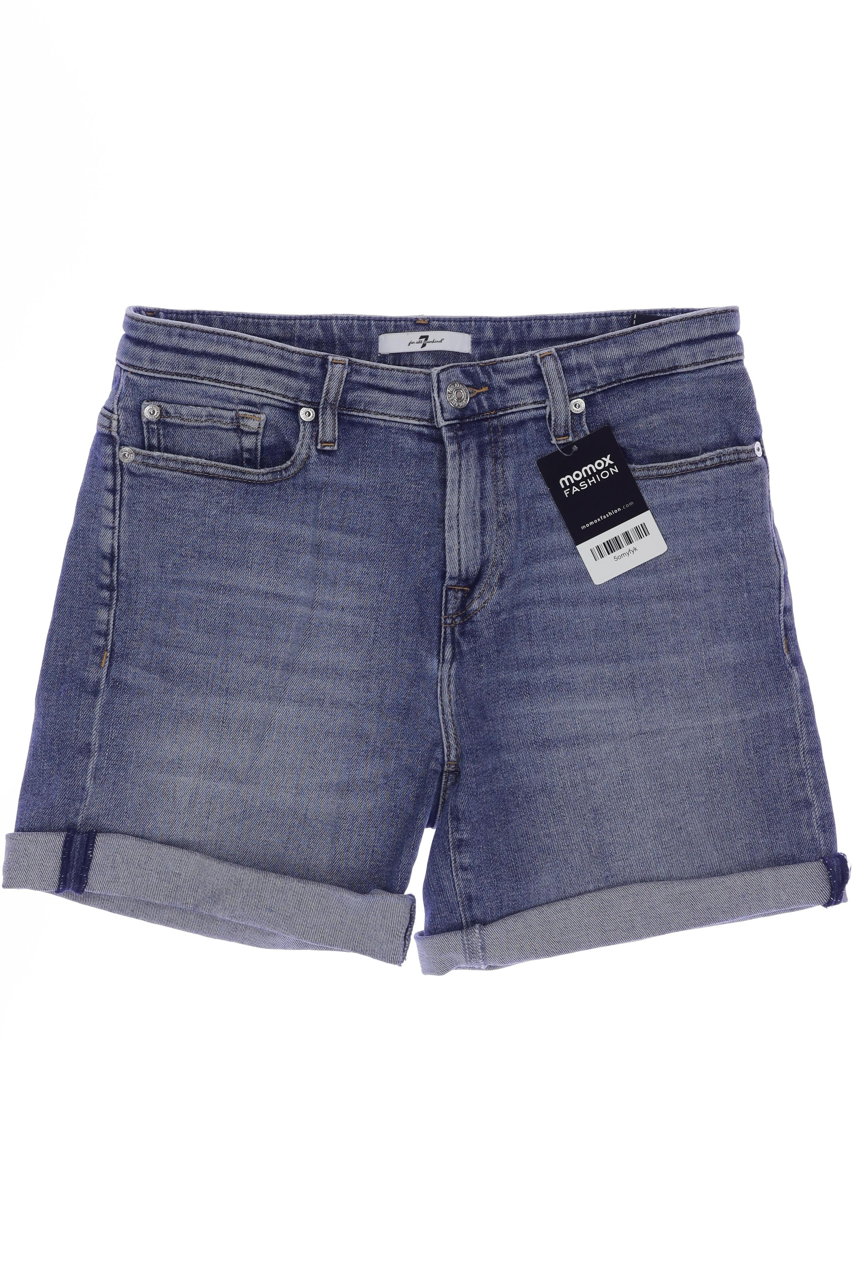

7 for all mankind Damen Shorts, blau, Gr. 27