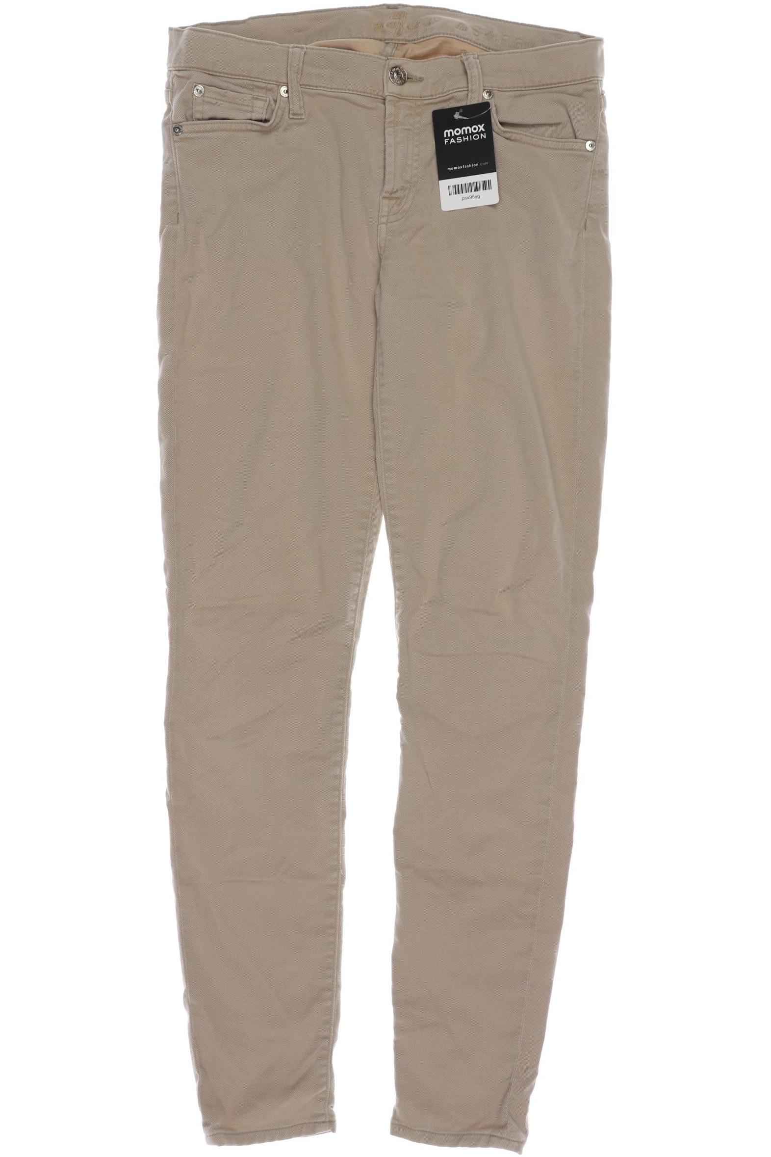 

7 for all mankind Damen Jeans, orange, Gr. 28
