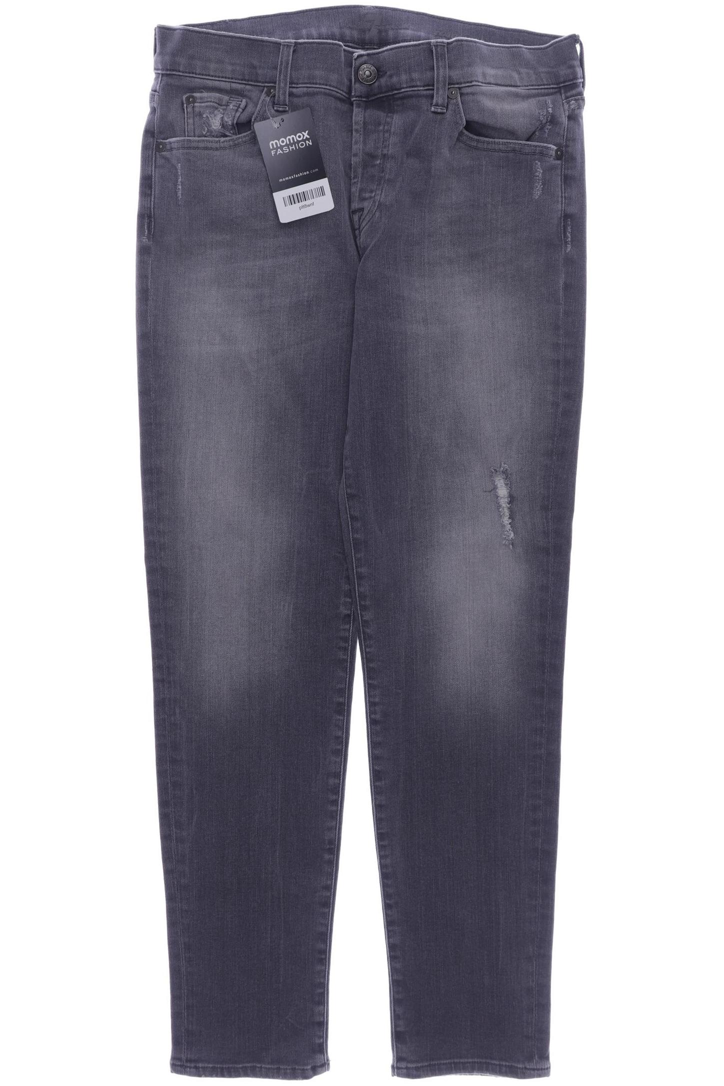 

7 for all mankind Damen Jeans, grau