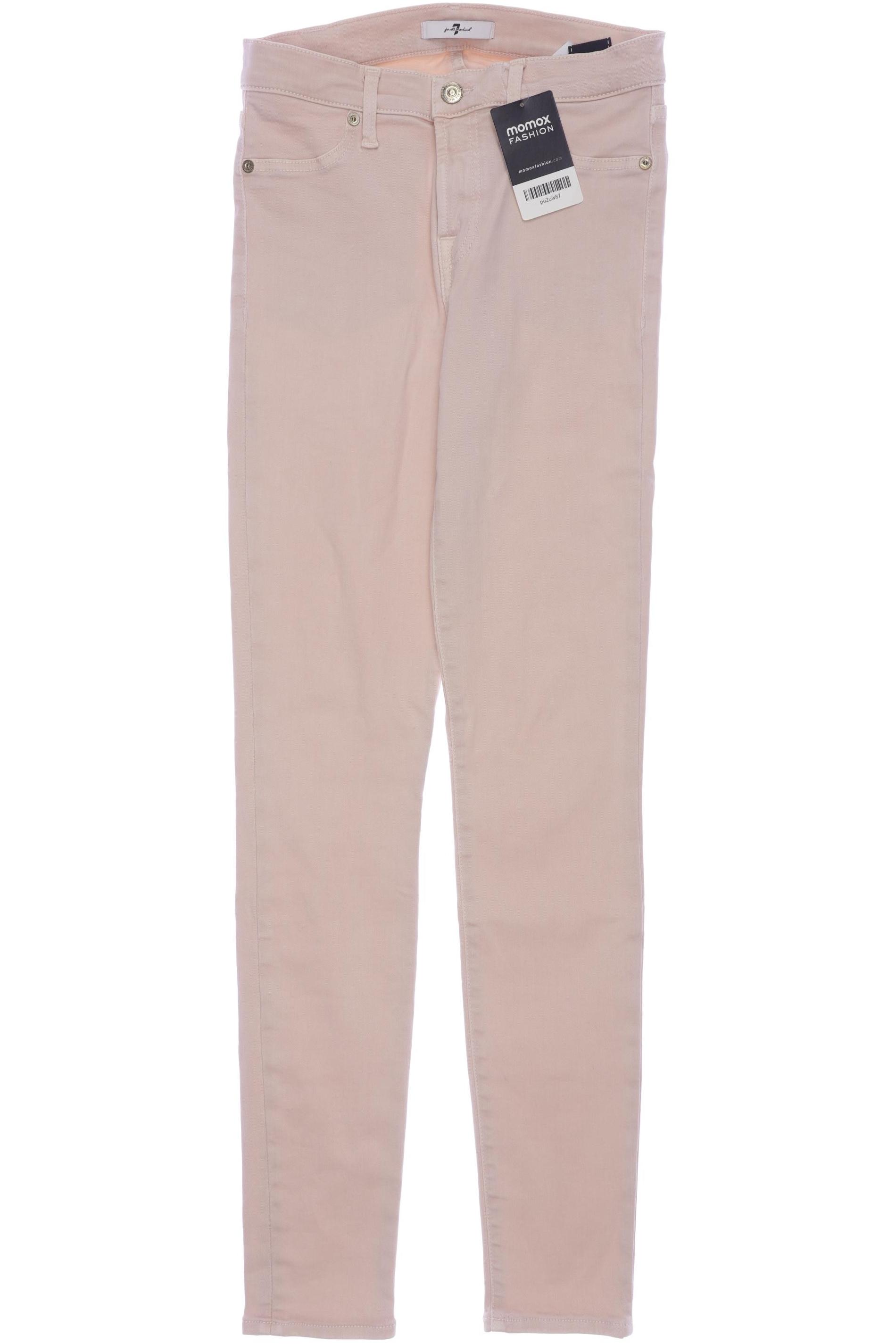 

7 for all mankind Damen Jeans, pink, Gr. 27