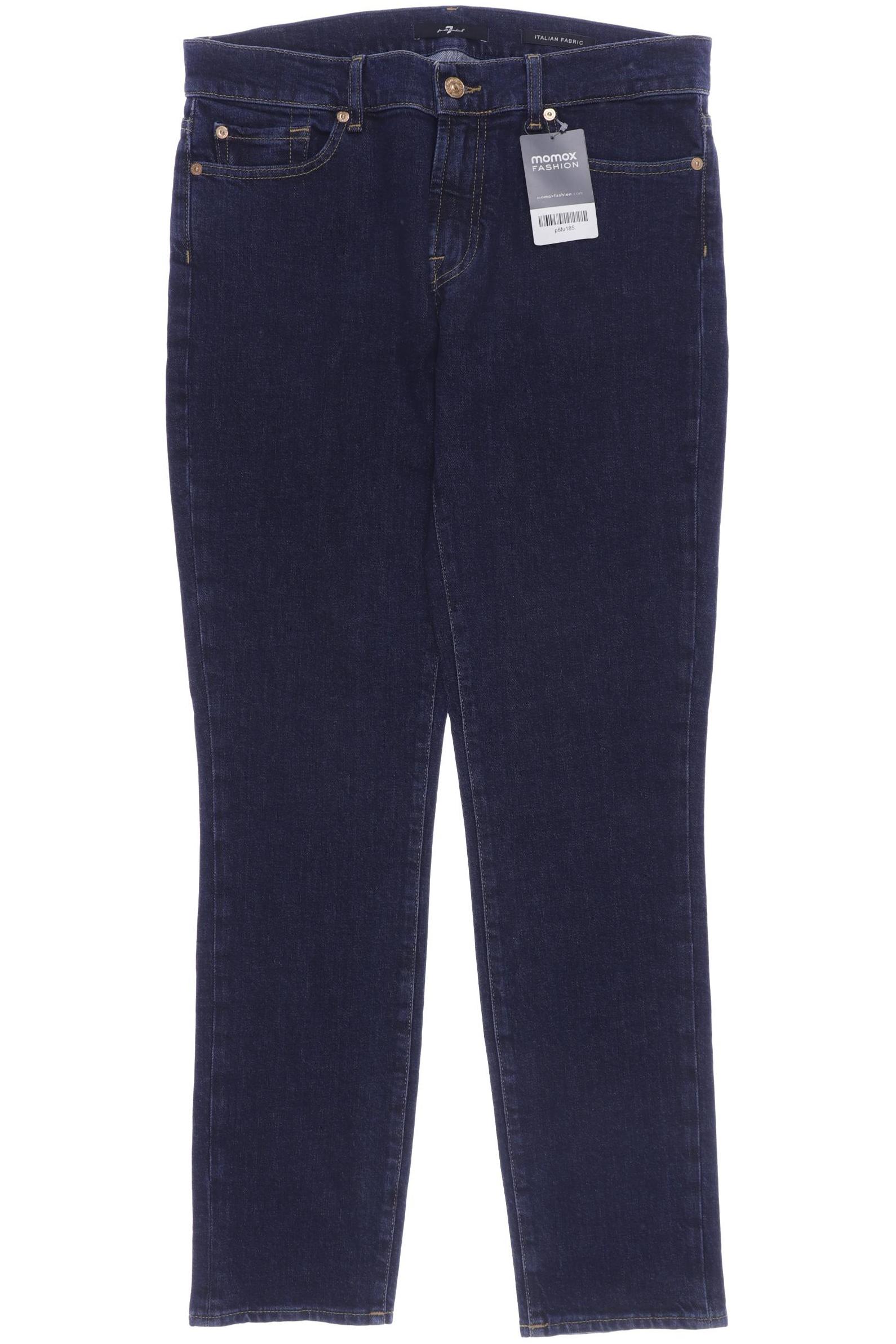 

7 for all mankind Damen Jeans, marineblau