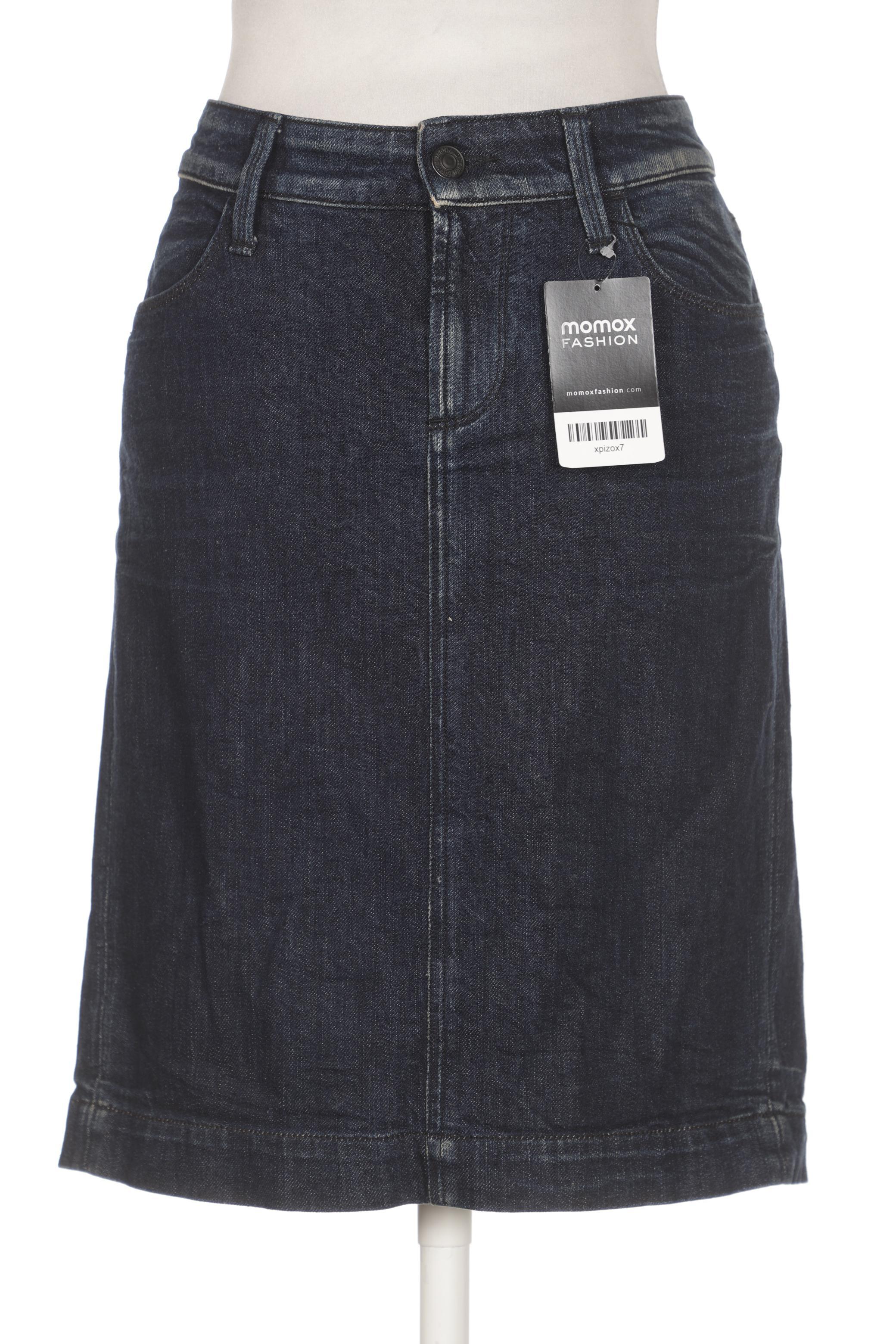 

7 for all mankind Damen Rock, marineblau, Gr. 30