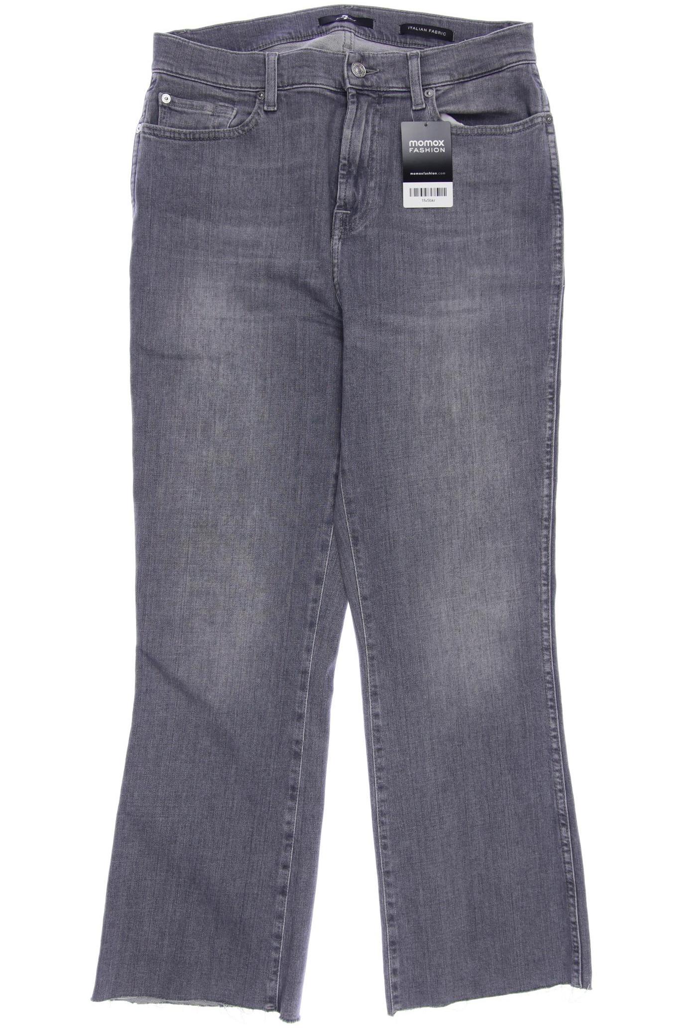 

7 for all mankind Damen Jeans, grau
