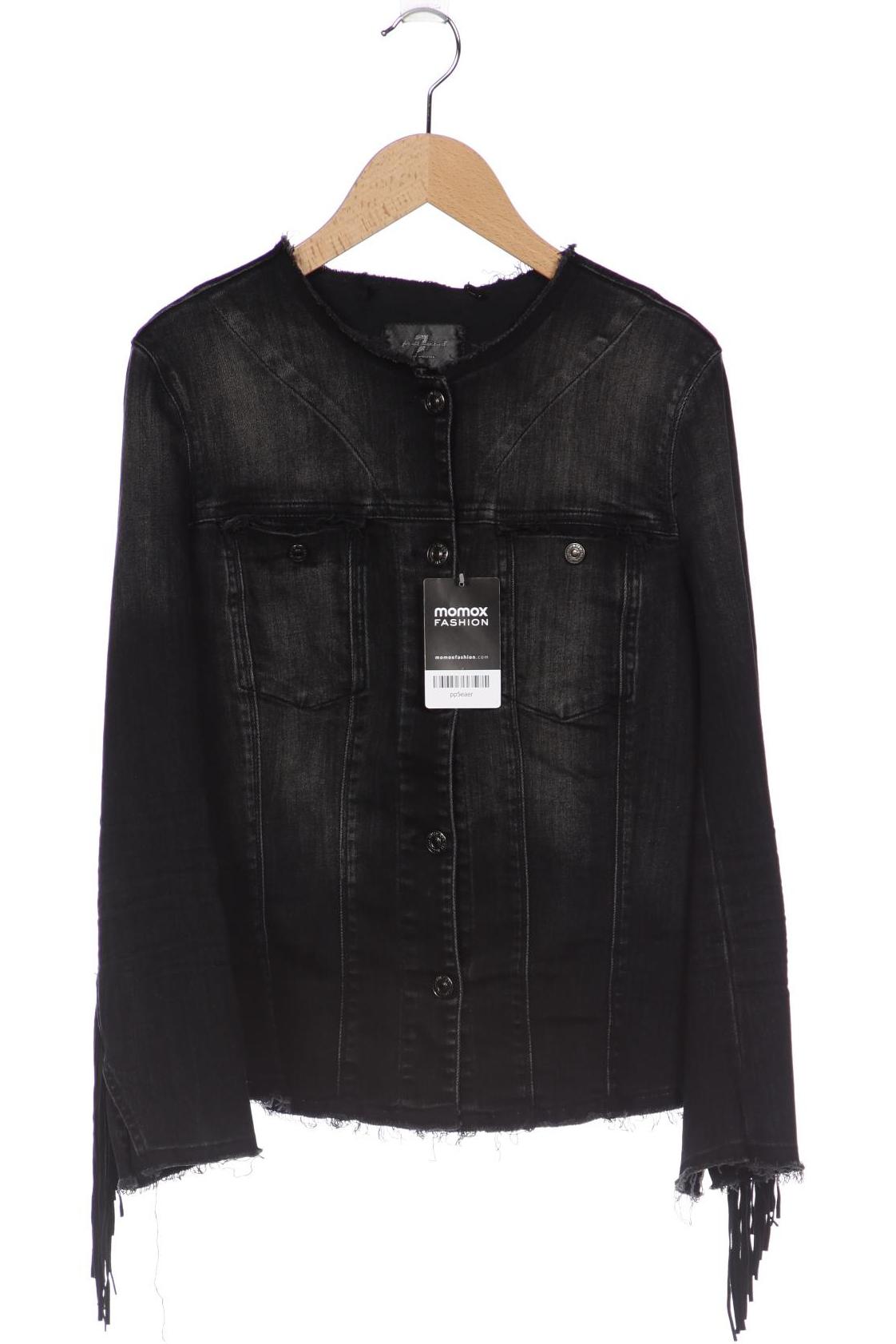 

7 for all mankind Damen Jacke, schwarz, Gr. 36