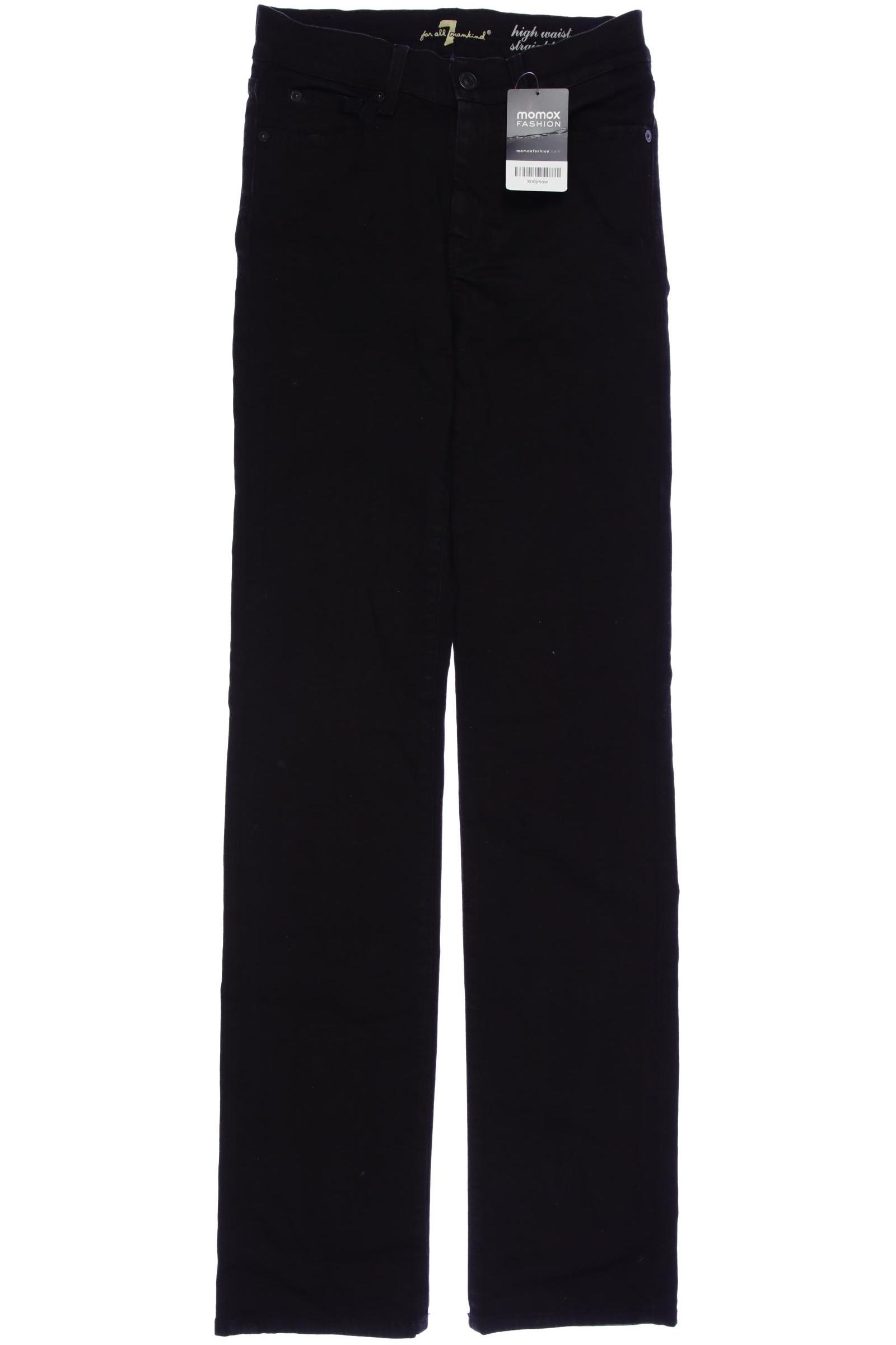 

7 for all mankind Damen Jeans, schwarz, Gr. 26