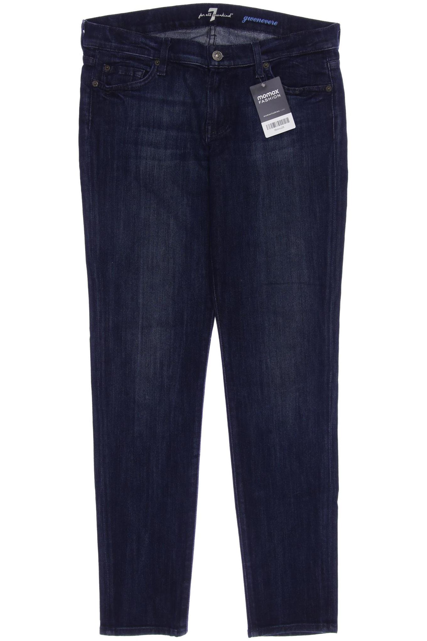 

7 for all mankind Damen Jeans, marineblau