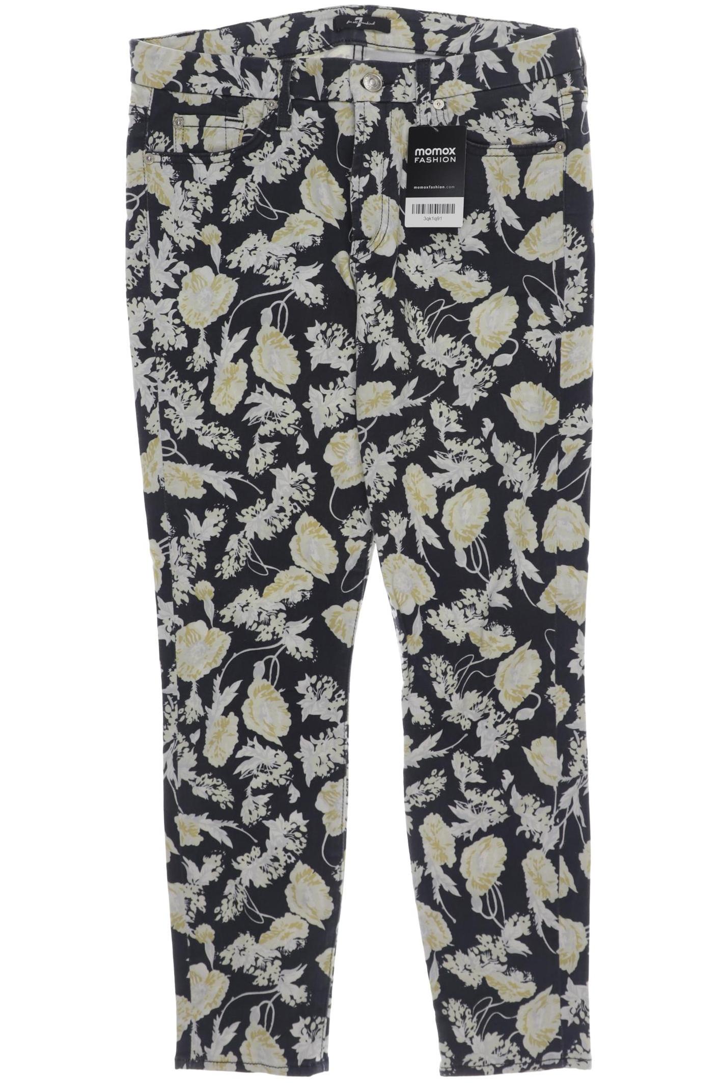 

7 for all mankind Damen Stoffhose, grau