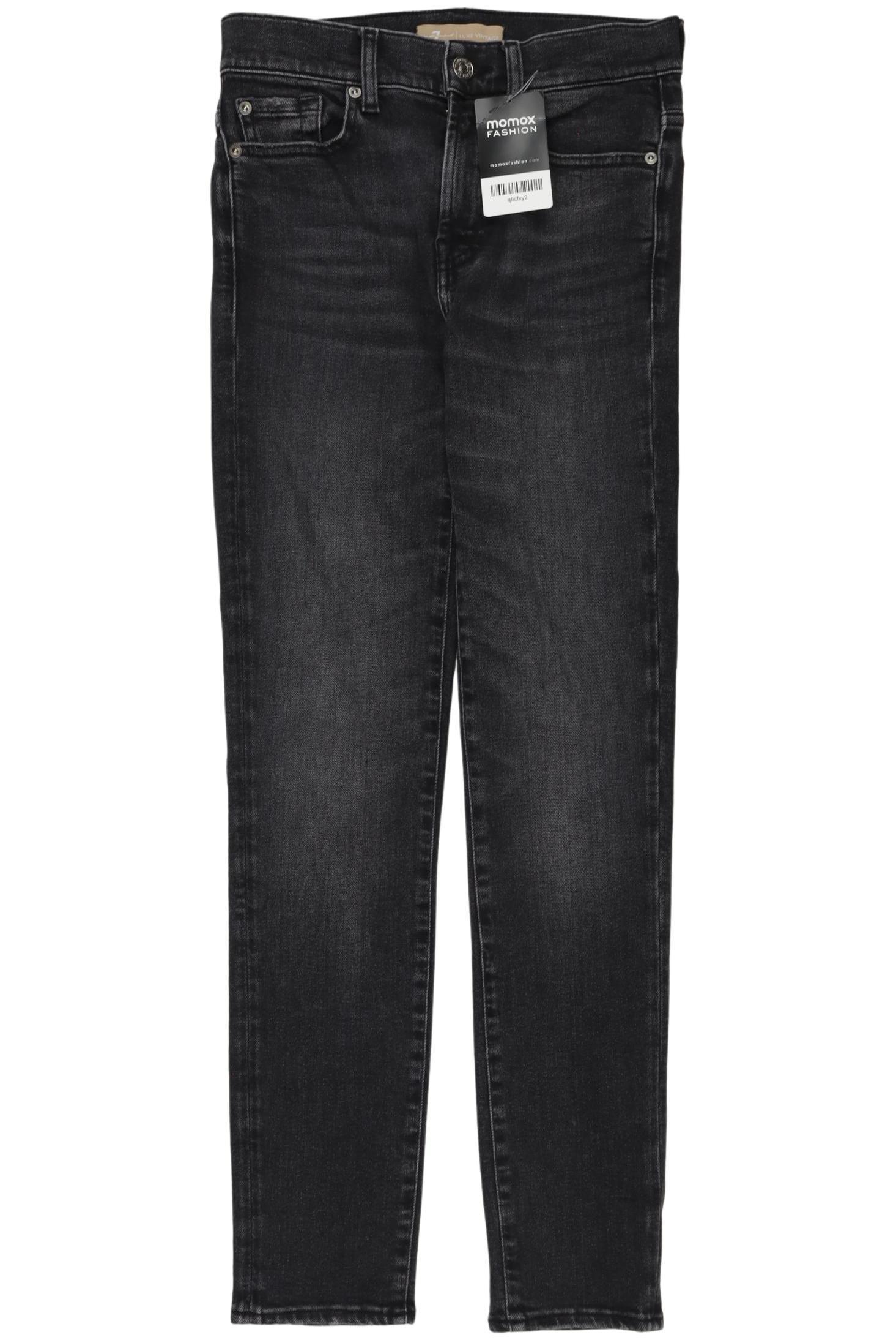 

7 for all mankind Damen Jeans, schwarz, Gr. 25