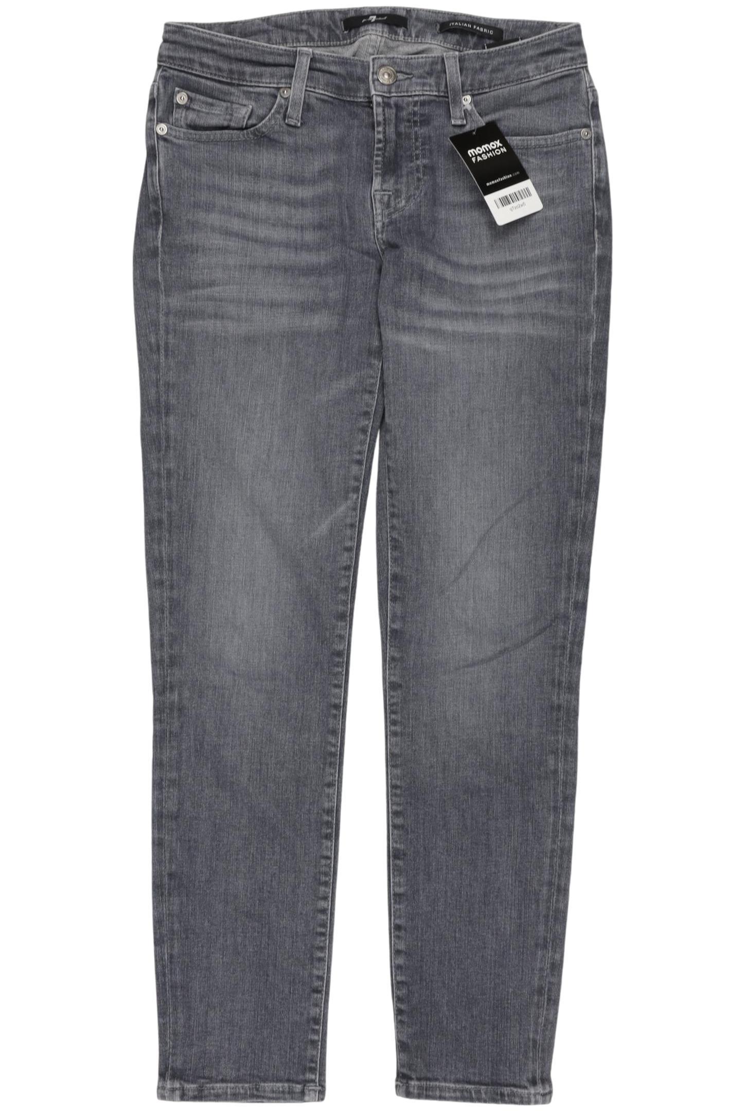 

7 for all mankind Damen Jeans, grau, Gr. 25