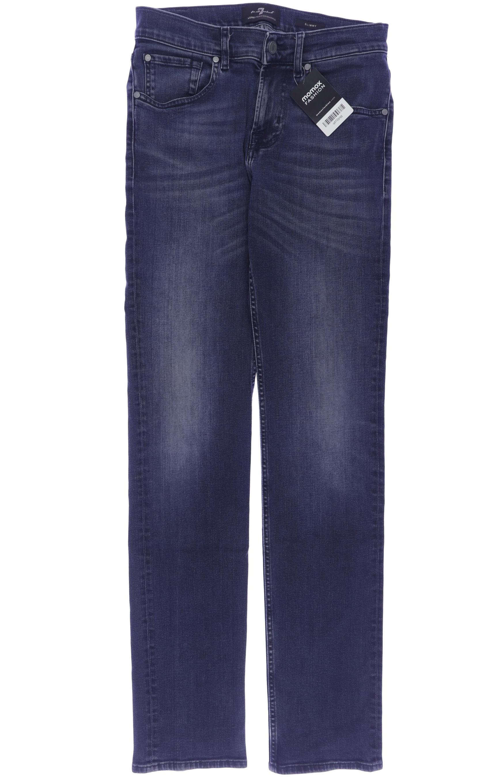 

7 for all mankind Herren Jeans, marineblau, Gr. 29