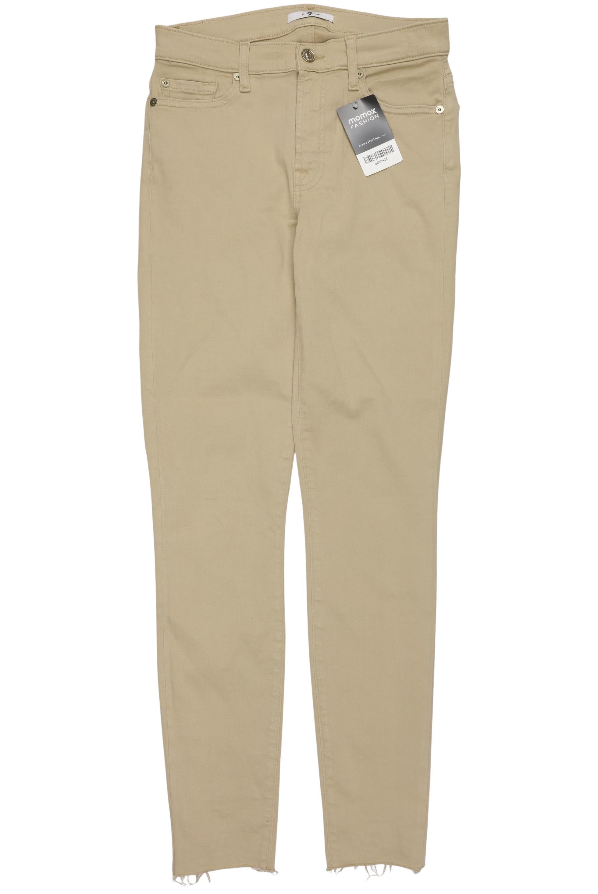 

7 for all mankind Damen Jeans, beige, Gr. 28