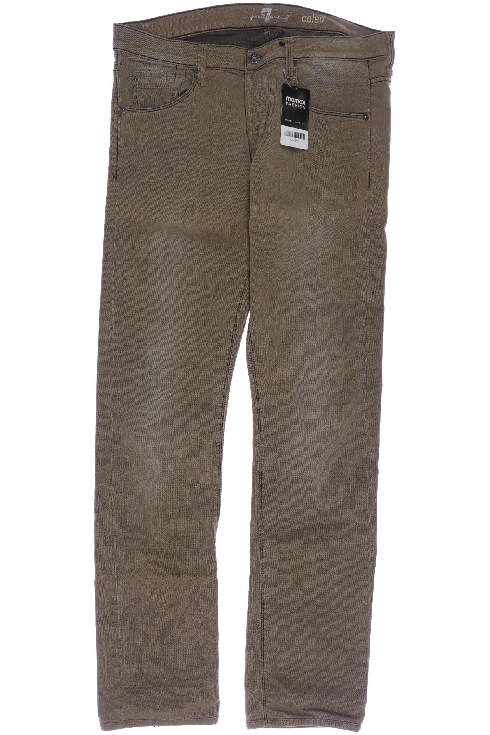 

7 for all mankind Herren Jeans, braun, Gr. 33