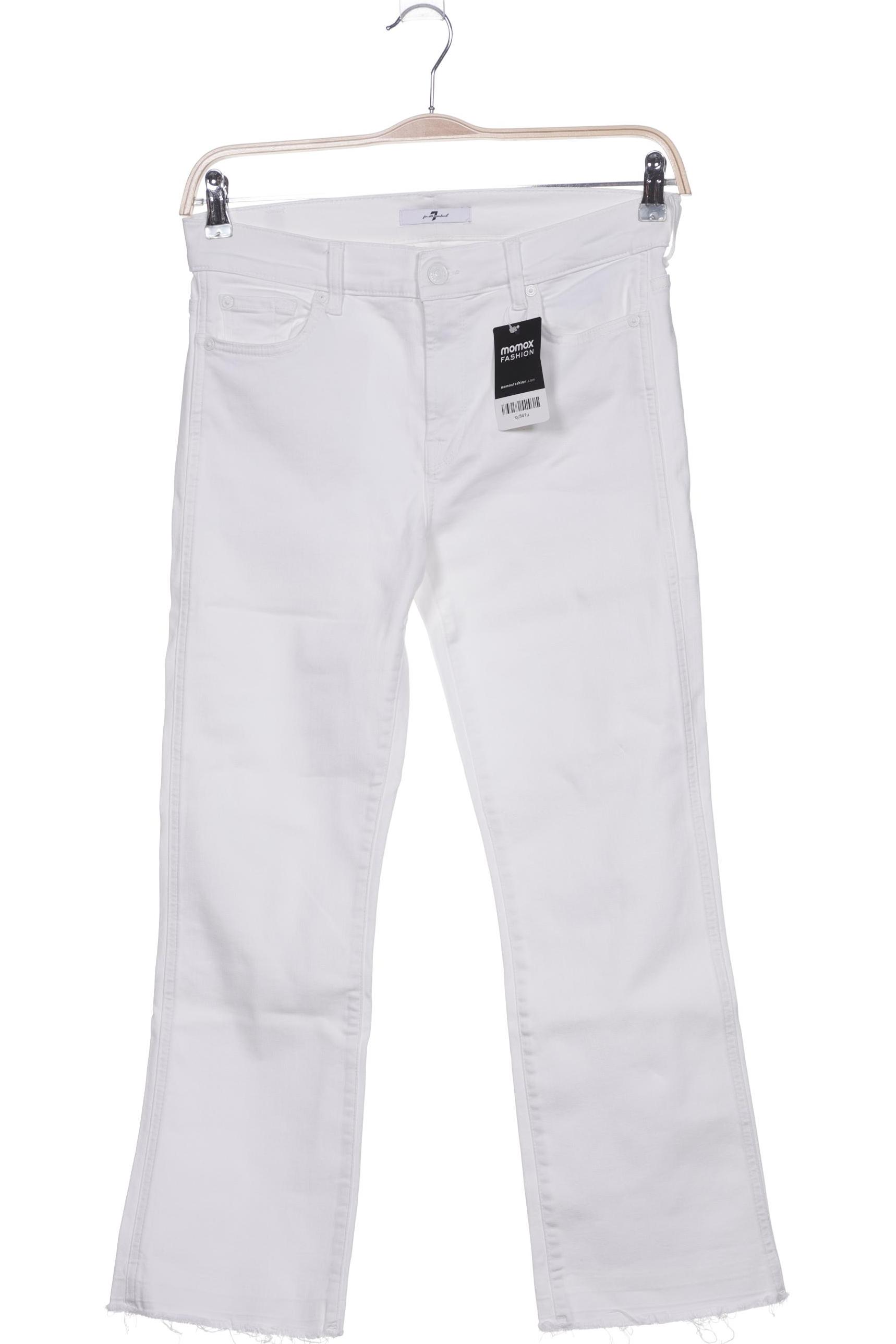 

7 for all mankind Damen Jeans, weiß, Gr. 40