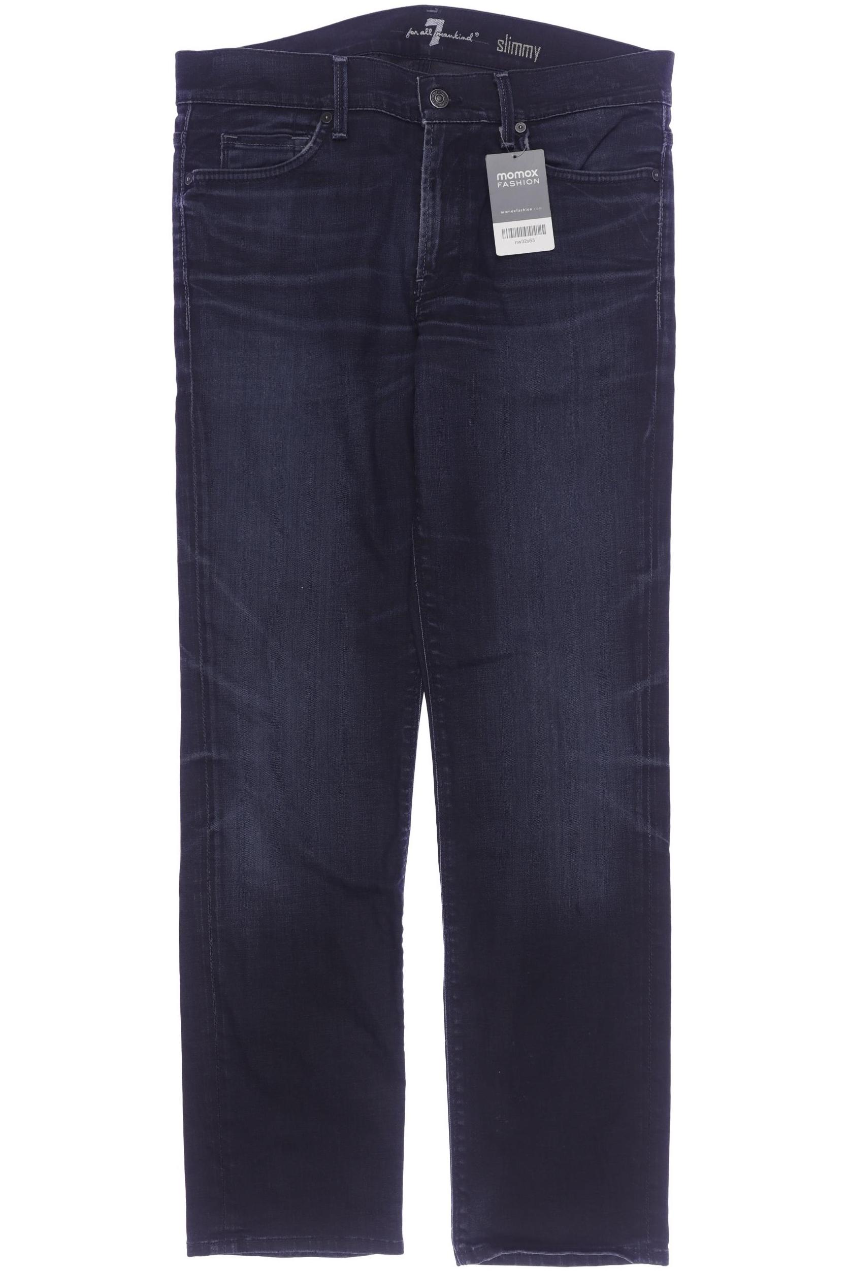 

7 for all mankind Herren Jeans, marineblau, Gr. 33