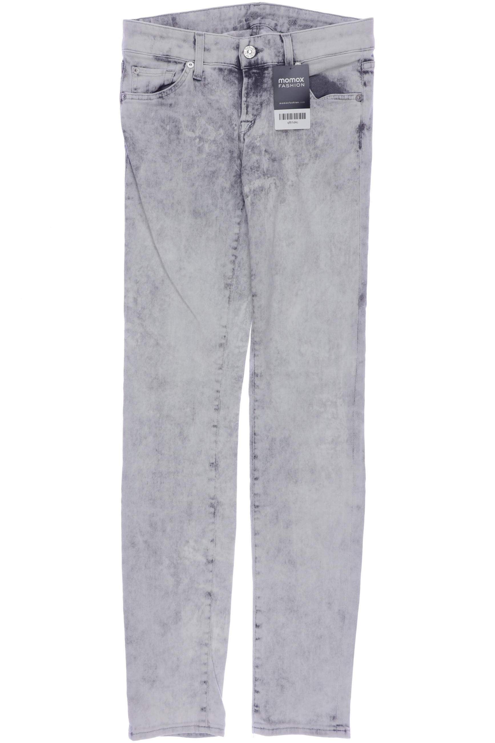 

7 for all mankind Damen Jeans, grau, Gr. 28