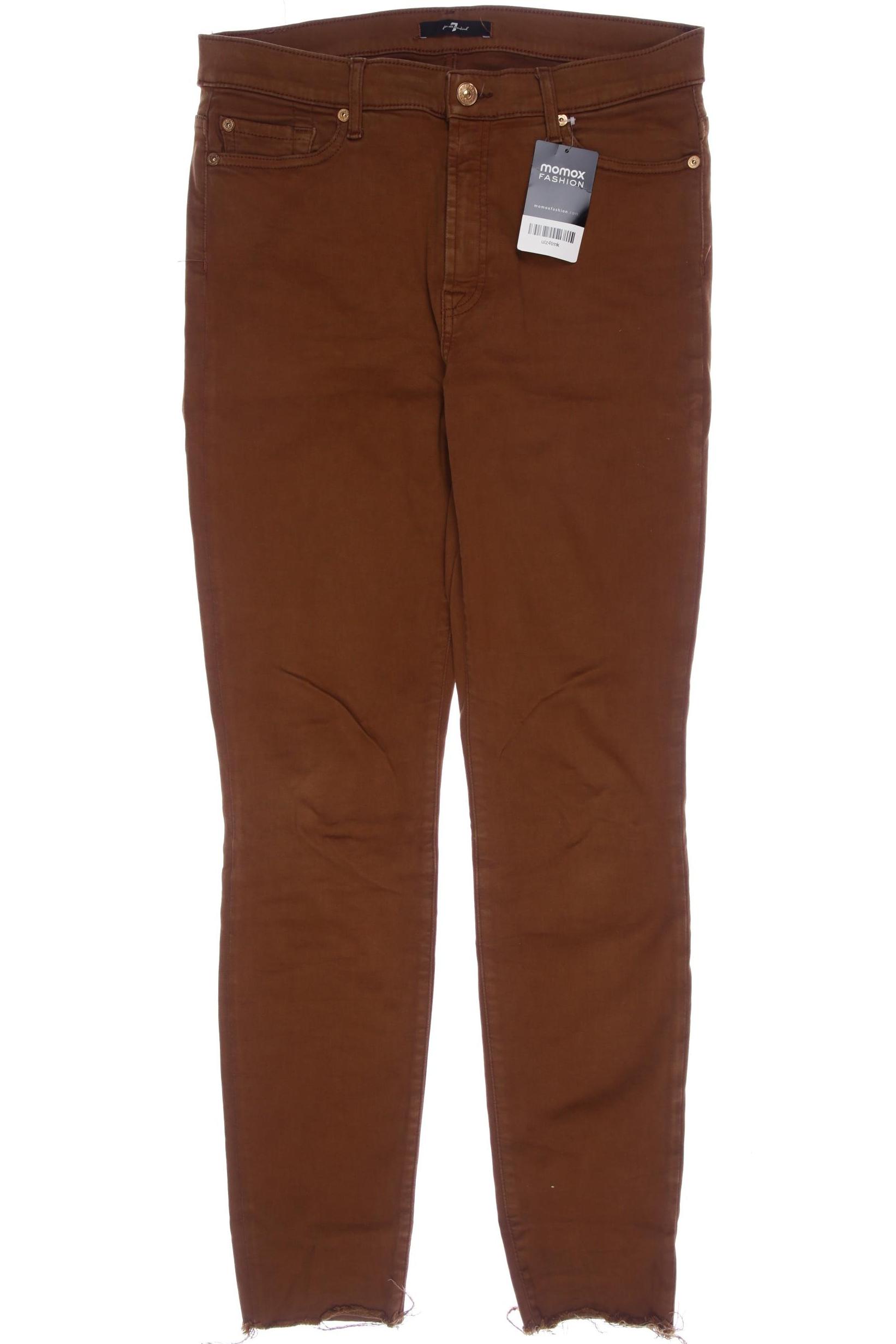 

7 for all mankind Damen Jeans, braun, Gr. 31