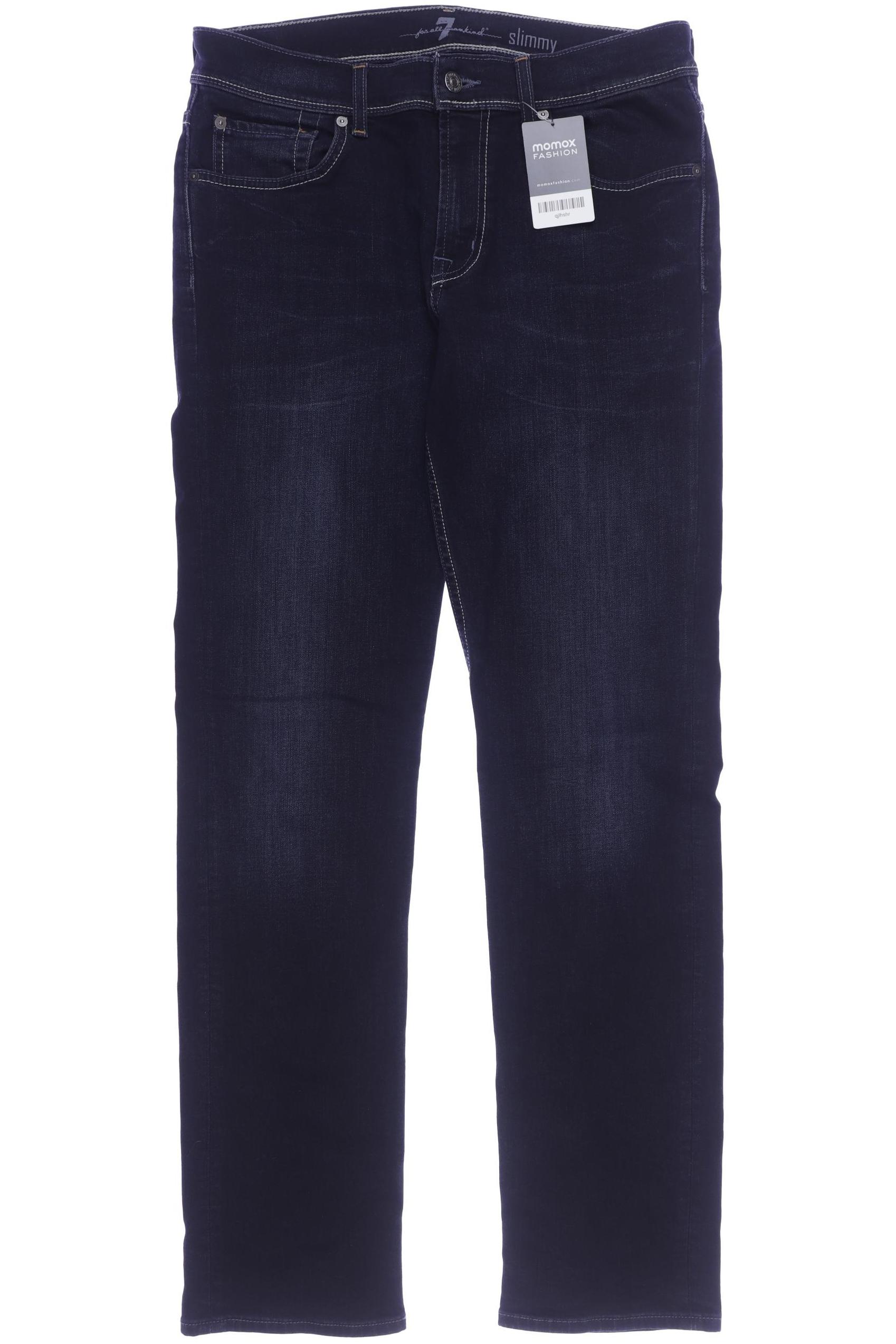 

7 for all mankind Herren Jeans, marineblau, Gr. 50