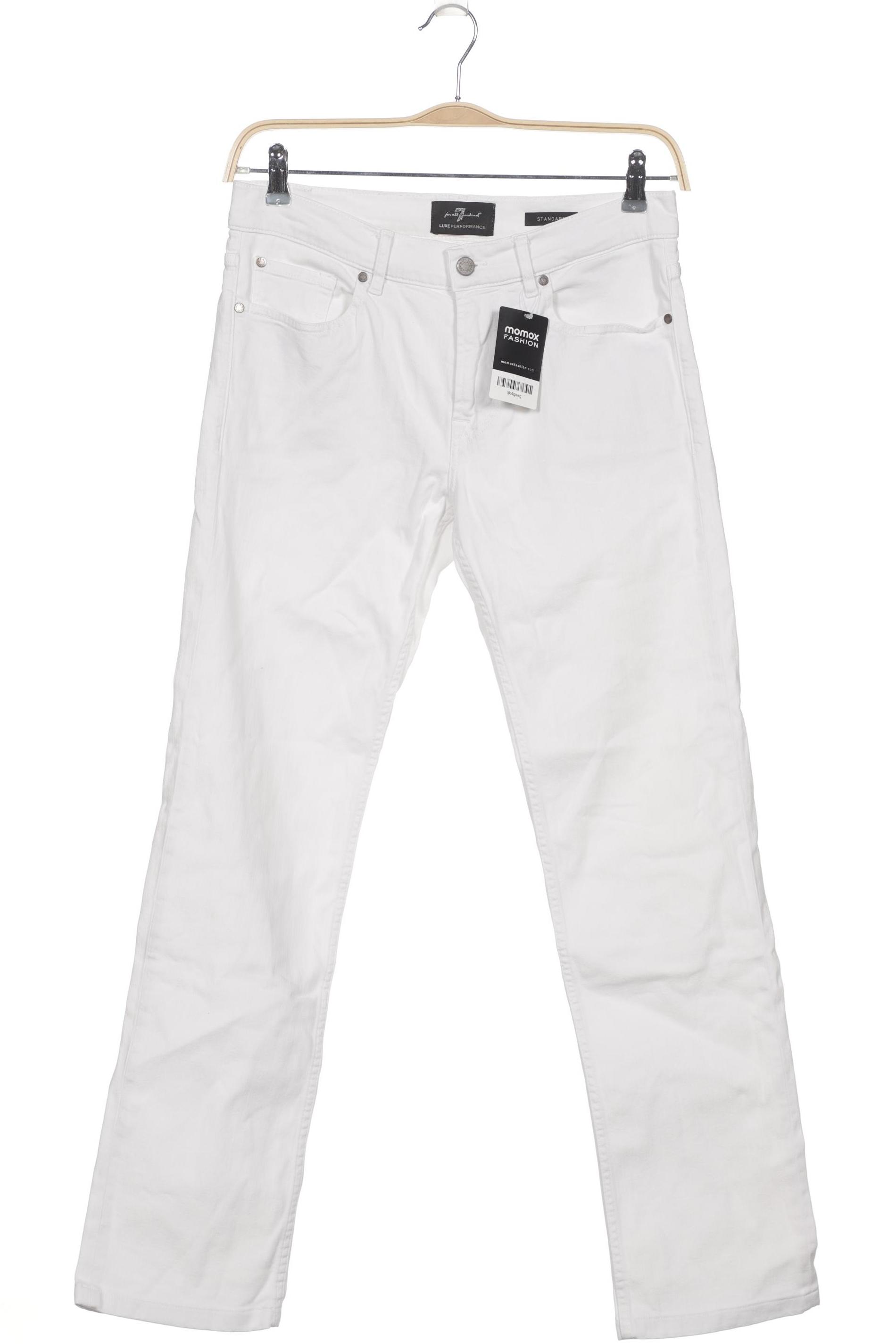 

7 for all mankind Herren Jeans, weiß, Gr. 31