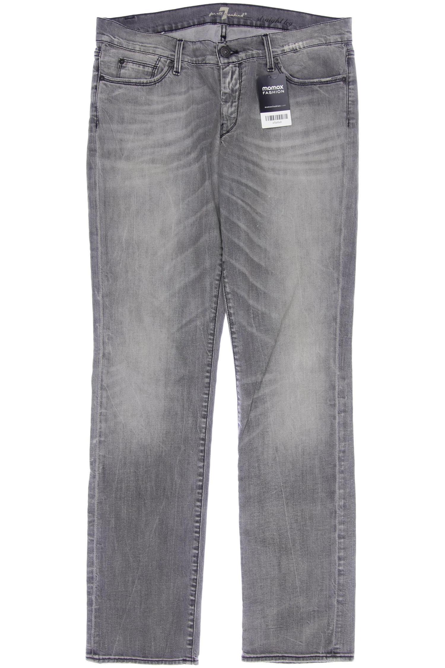 

7 for all mankind Damen Jeans, grau