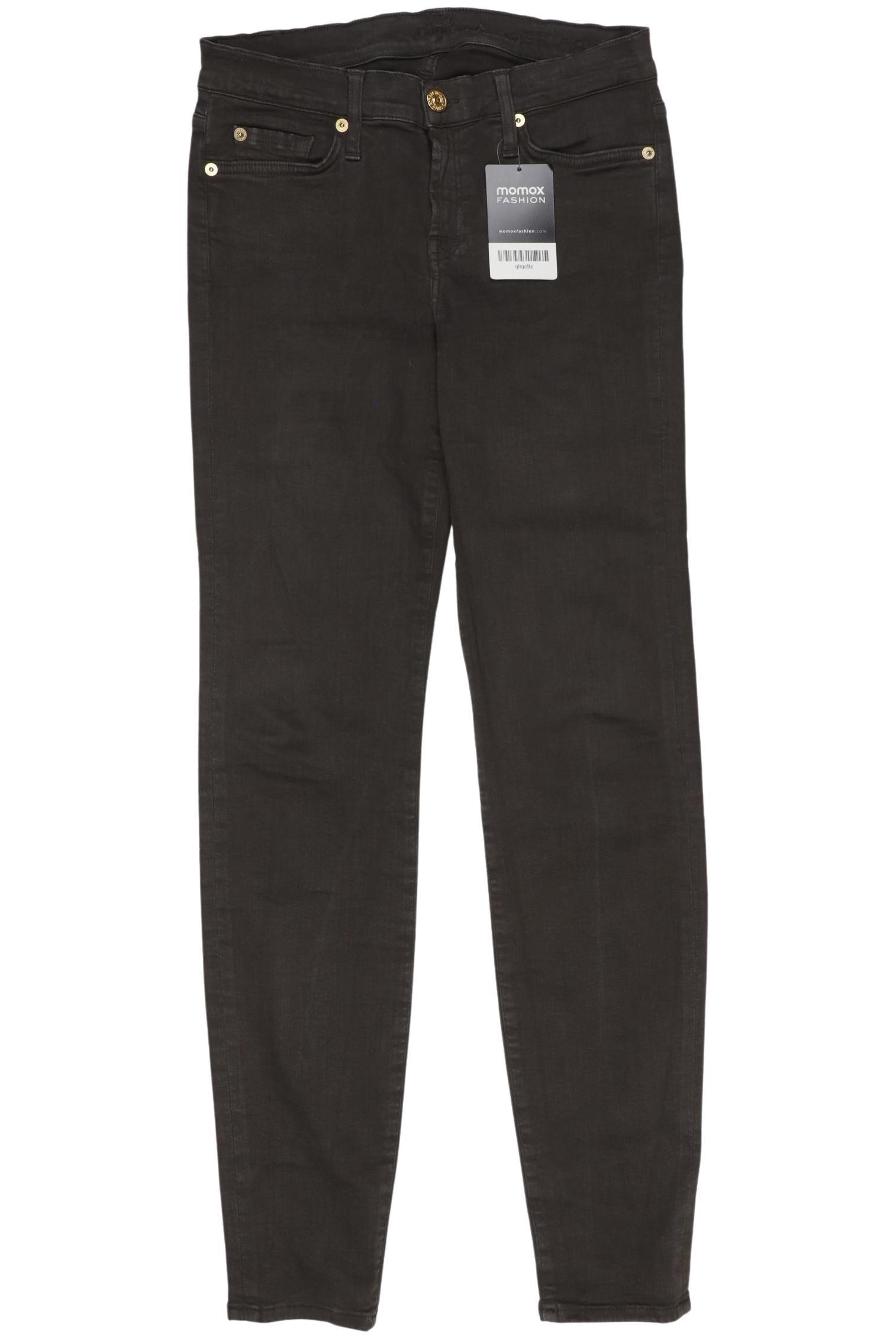 

7 for all mankind Damen Jeans, schwarz, Gr. 26