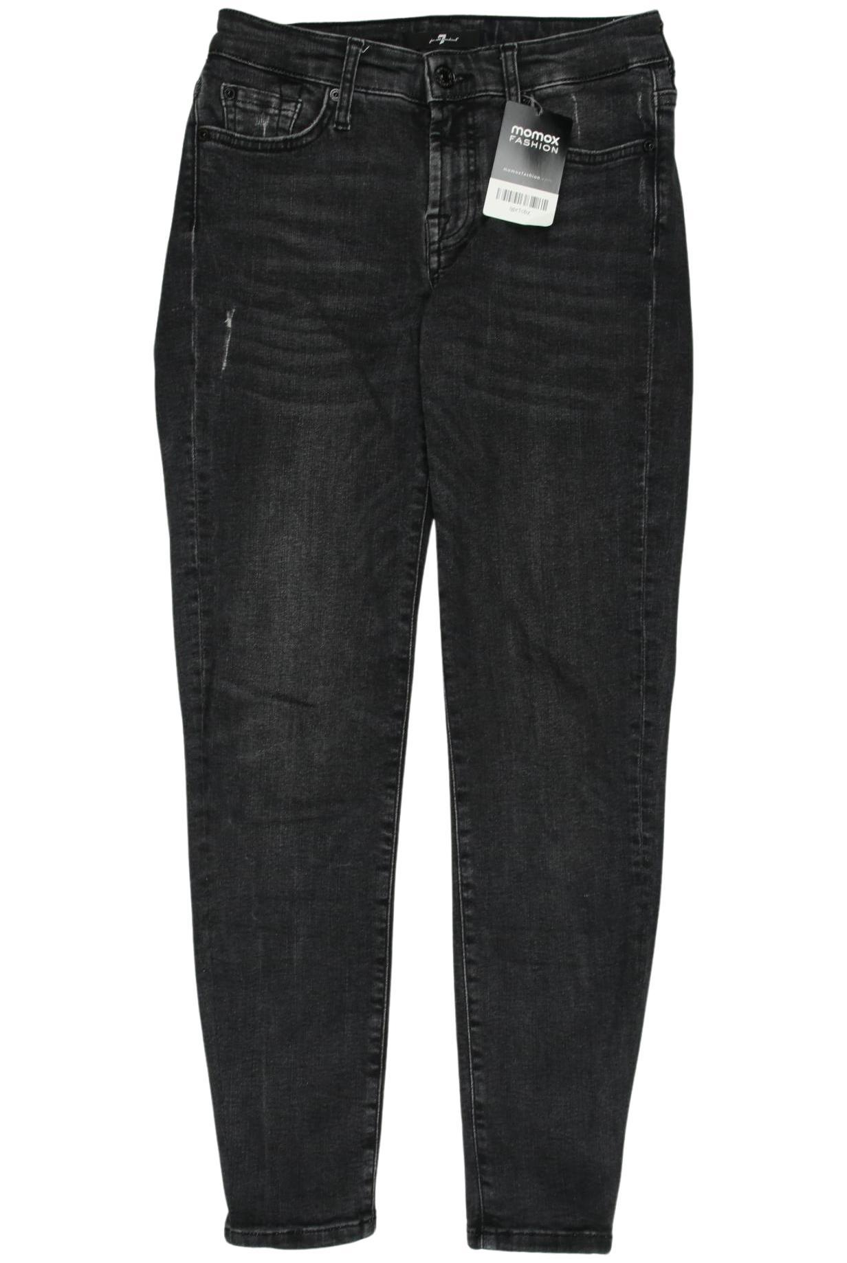 

7 for all mankind Damen Jeans, schwarz, Gr. 25