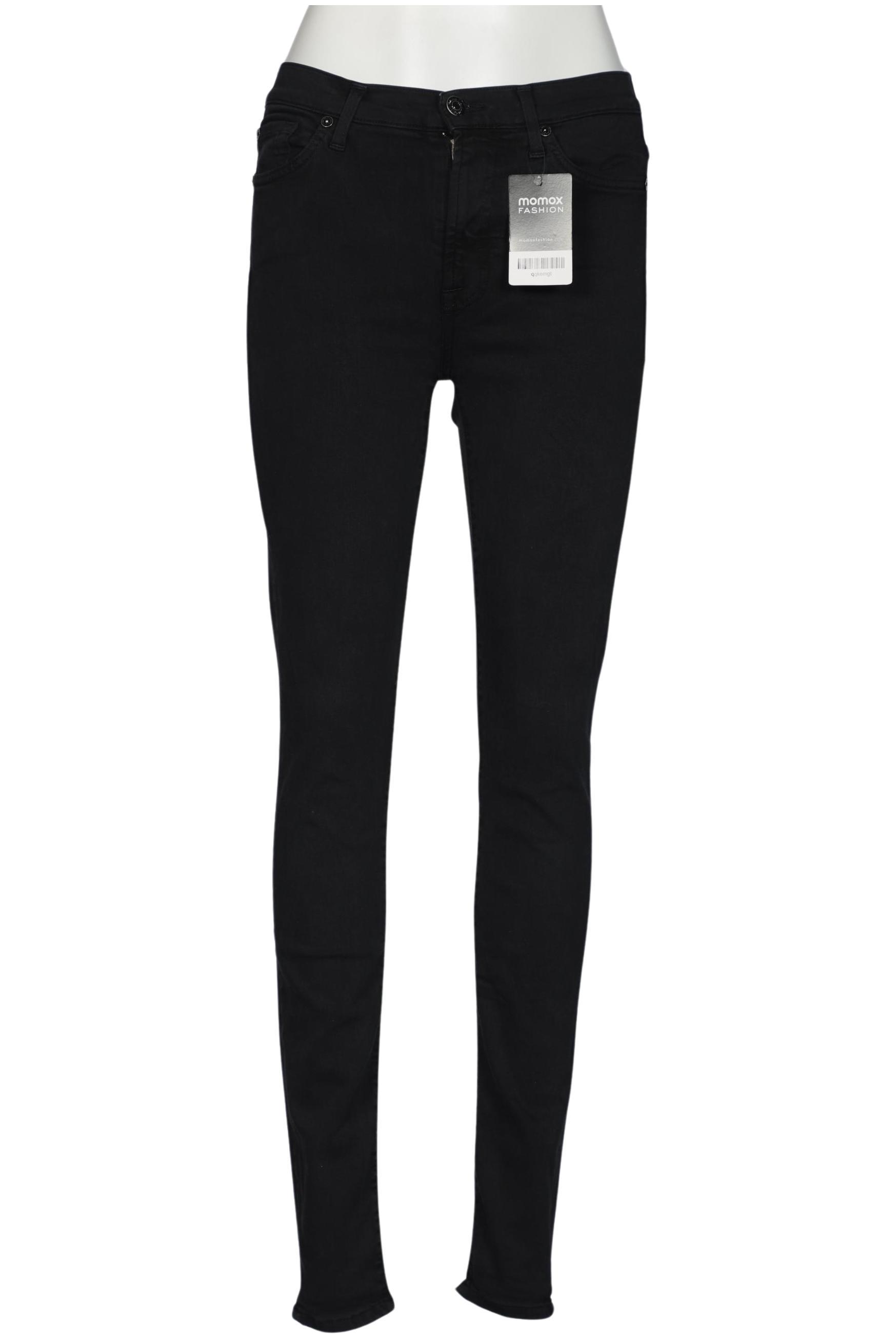 

7 for all mankind Damen Jeans, schwarz, Gr. 28