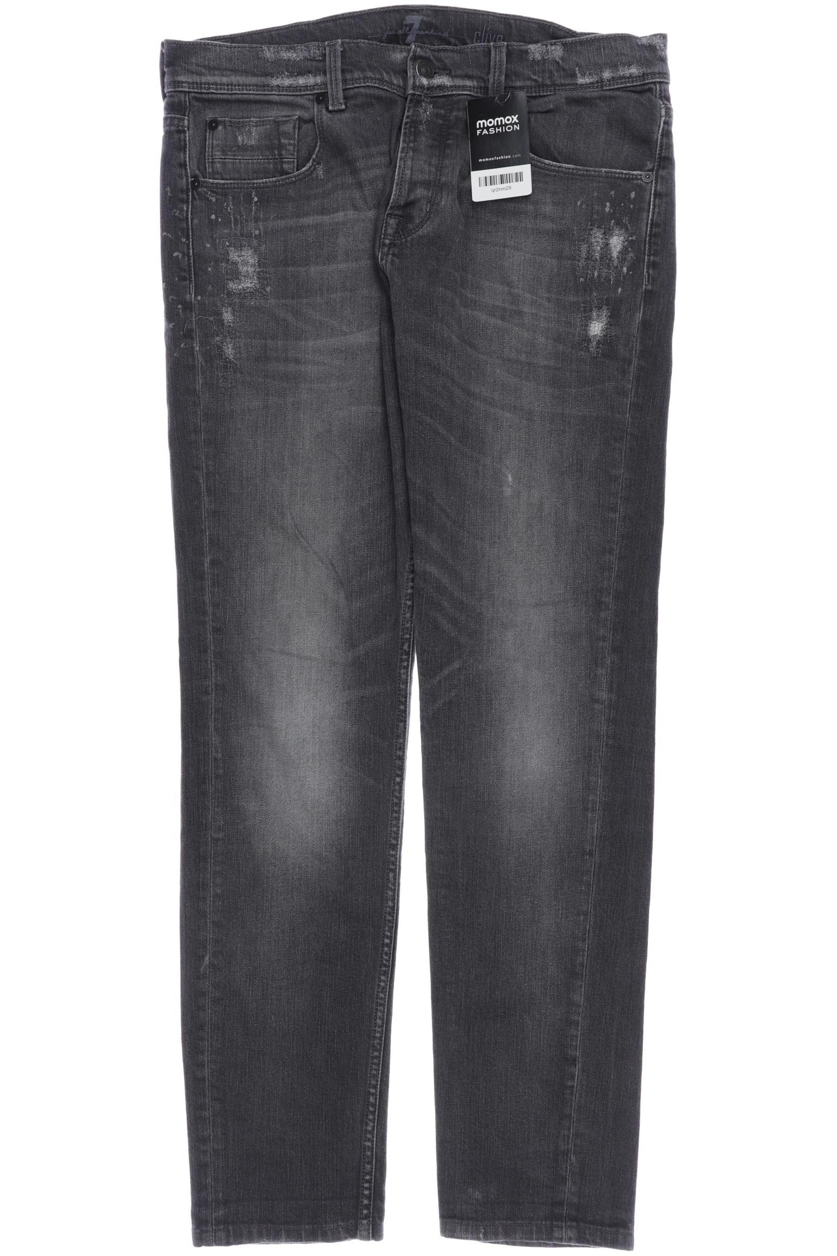 

7 for all mankind Herren Jeans, schwarz, Gr. 32