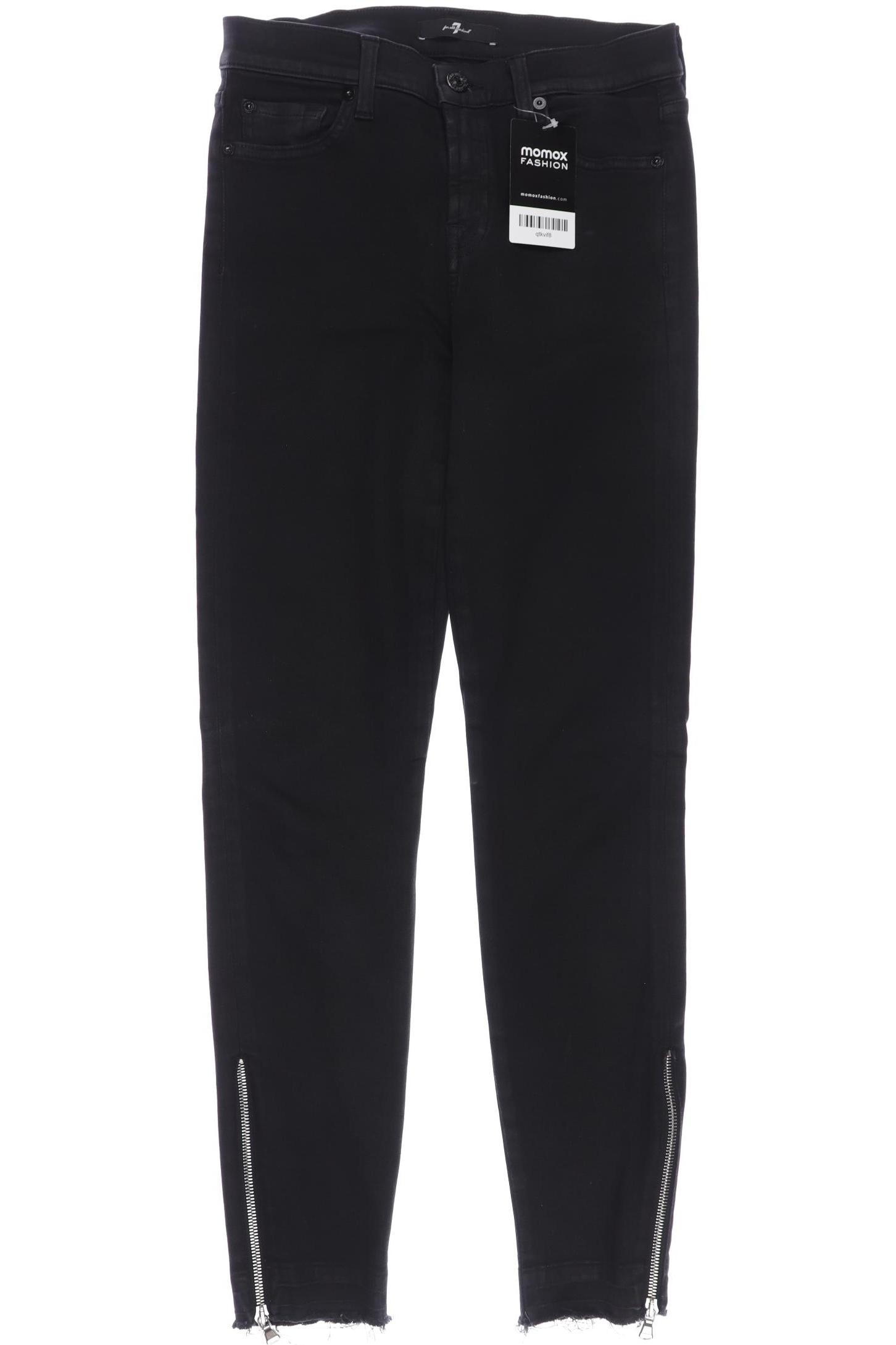 

7 for all mankind Damen Jeans, schwarz, Gr. 27