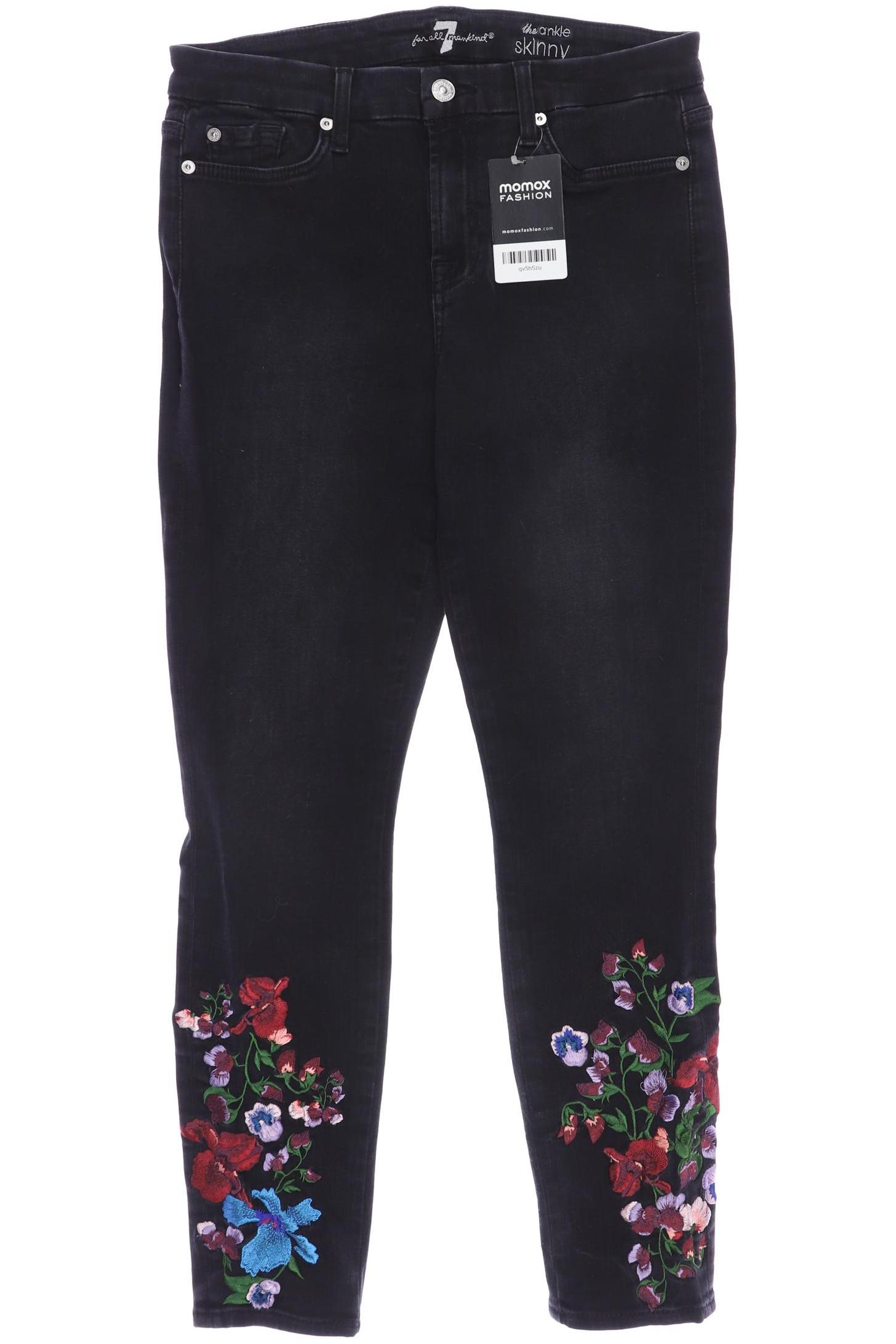 

7 for all mankind Damen Jeans, grau