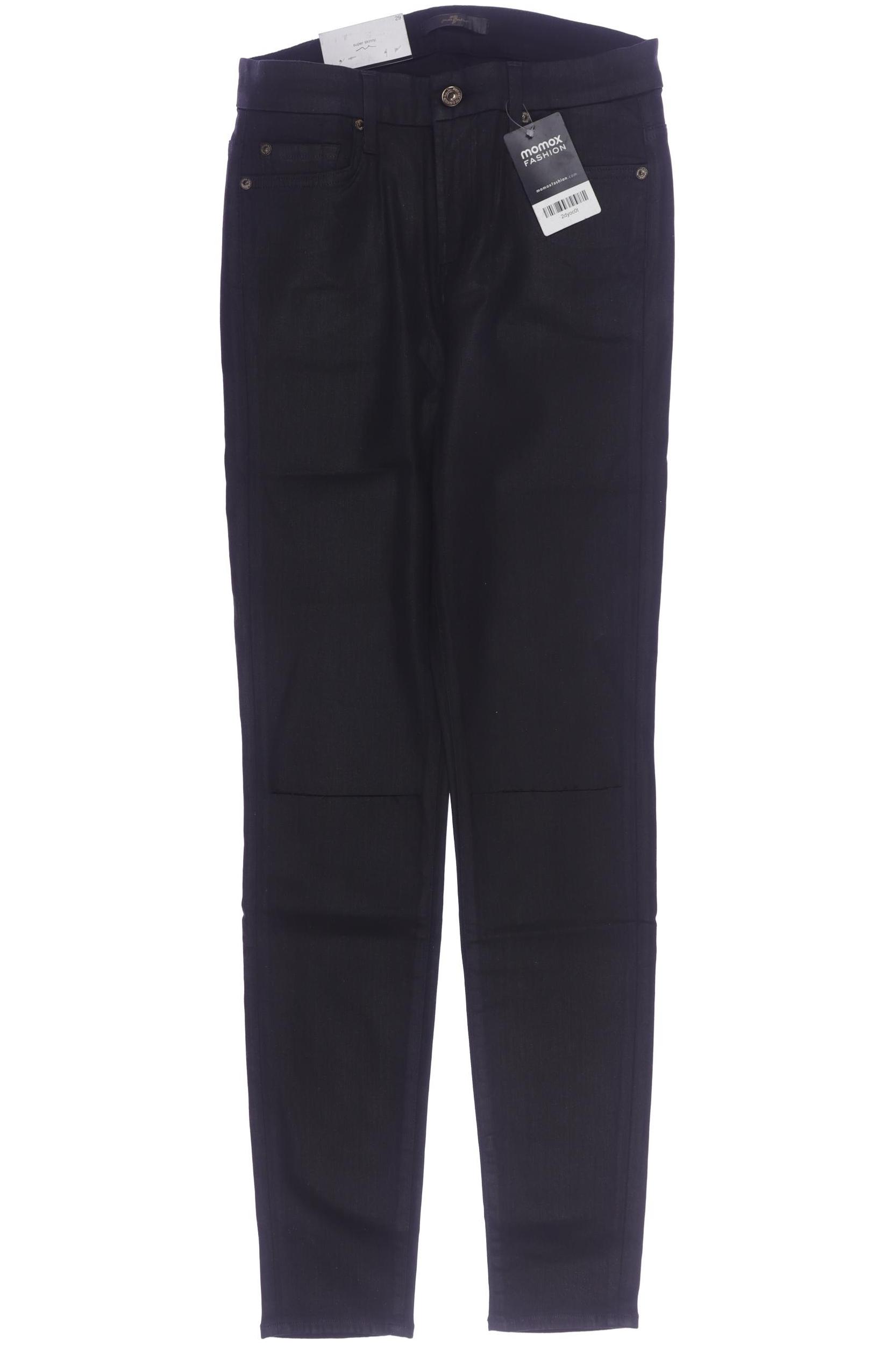 

7 for all mankind Damen Jeans, schwarz, Gr. 29