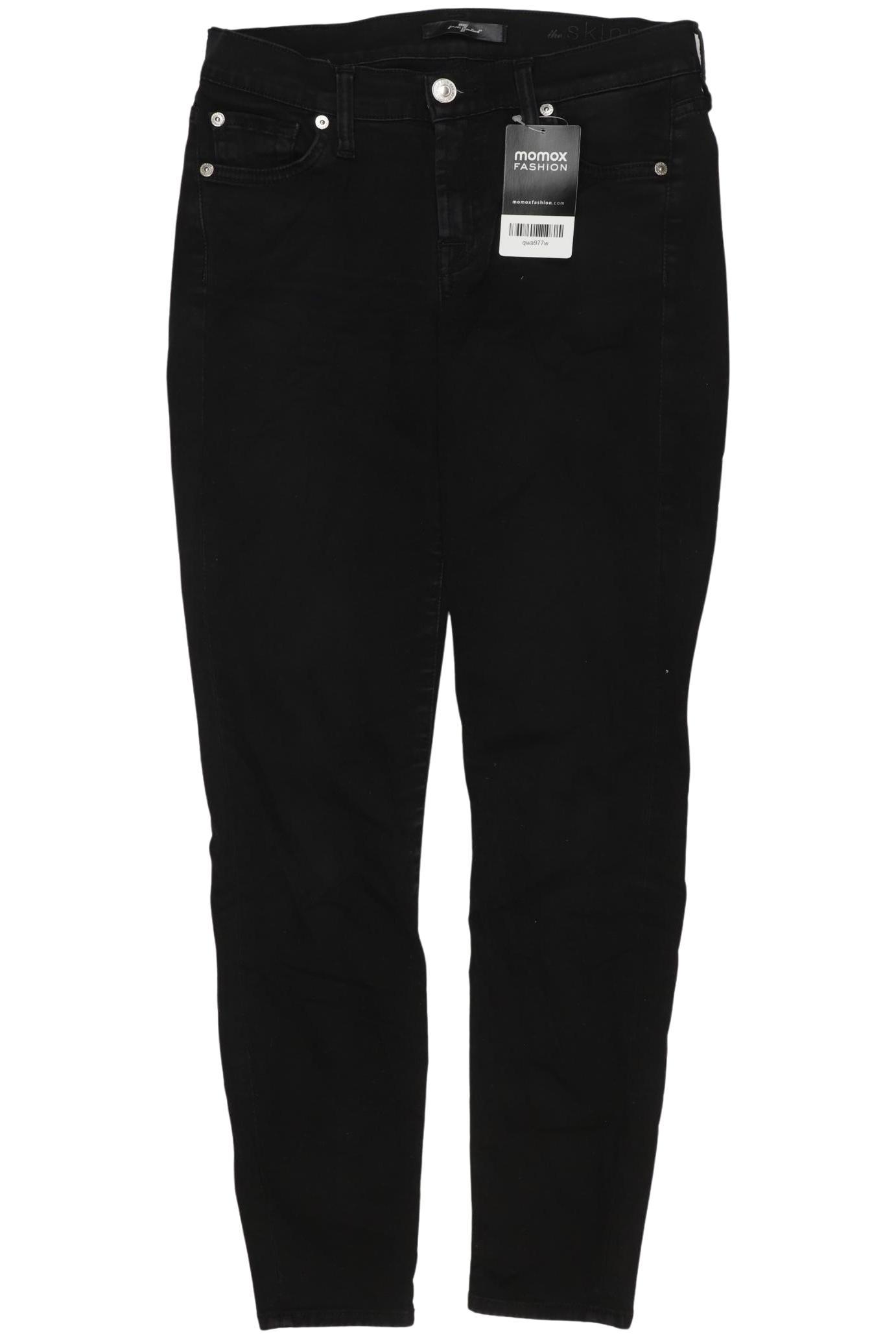 

7 for all mankind Damen Jeans, schwarz, Gr. 25