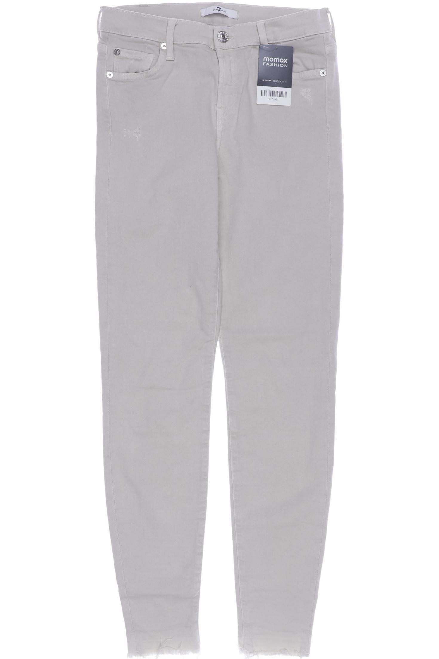 

7 for all mankind Damen Jeans, beige, Gr. 27