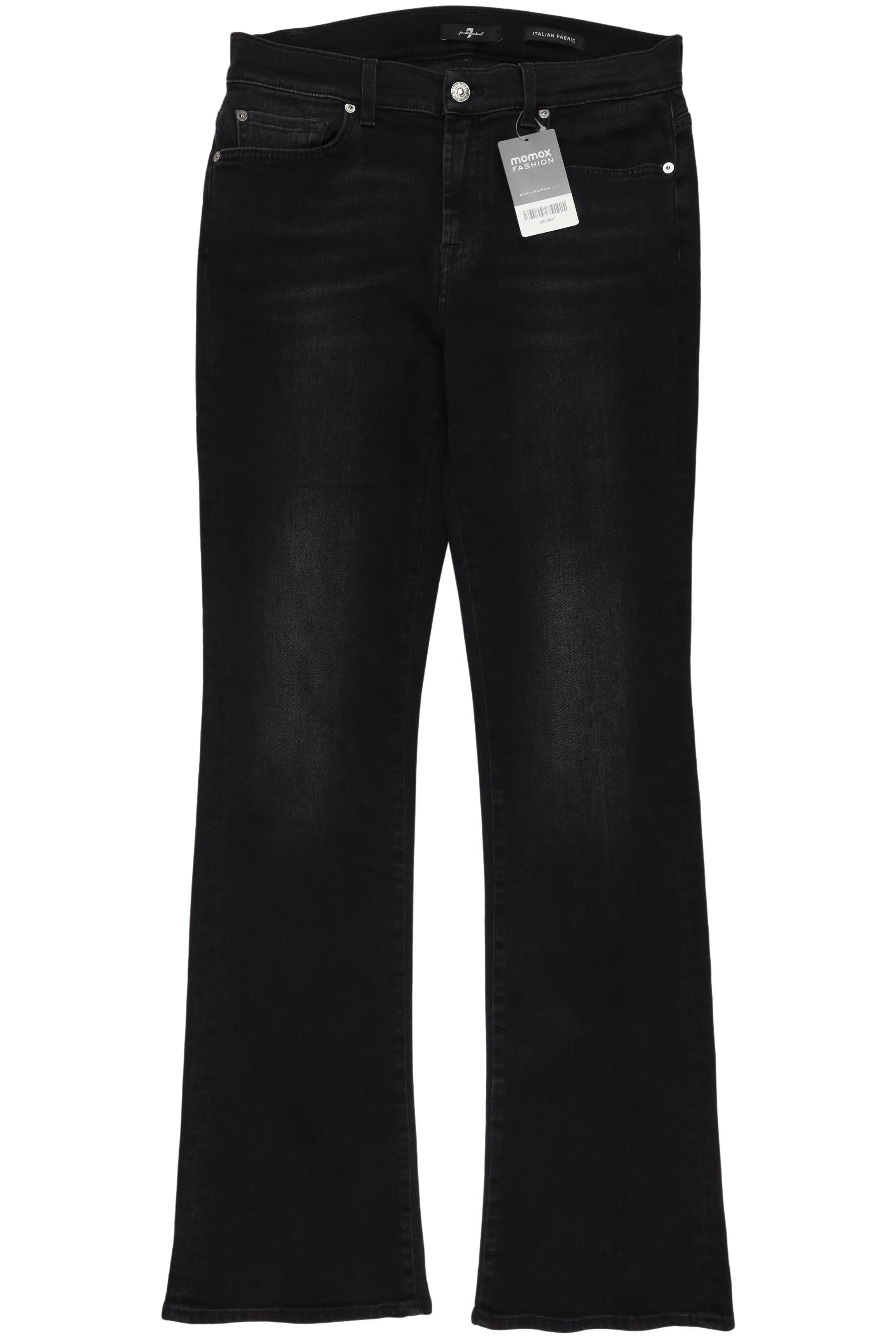 

7 for all mankind Damen Jeans, schwarz, Gr. 31