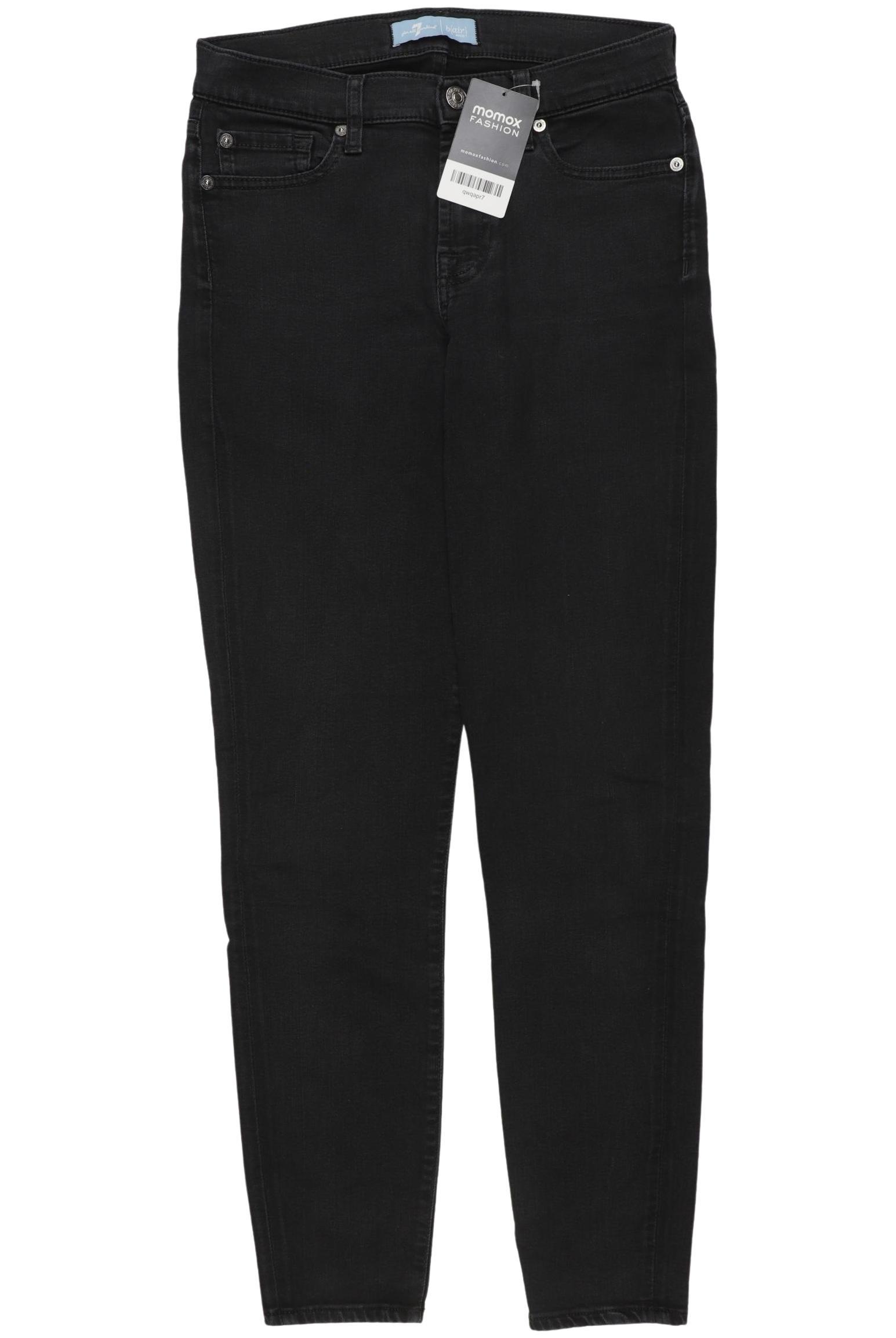 

7 for all mankind Damen Jeans, schwarz, Gr. 27