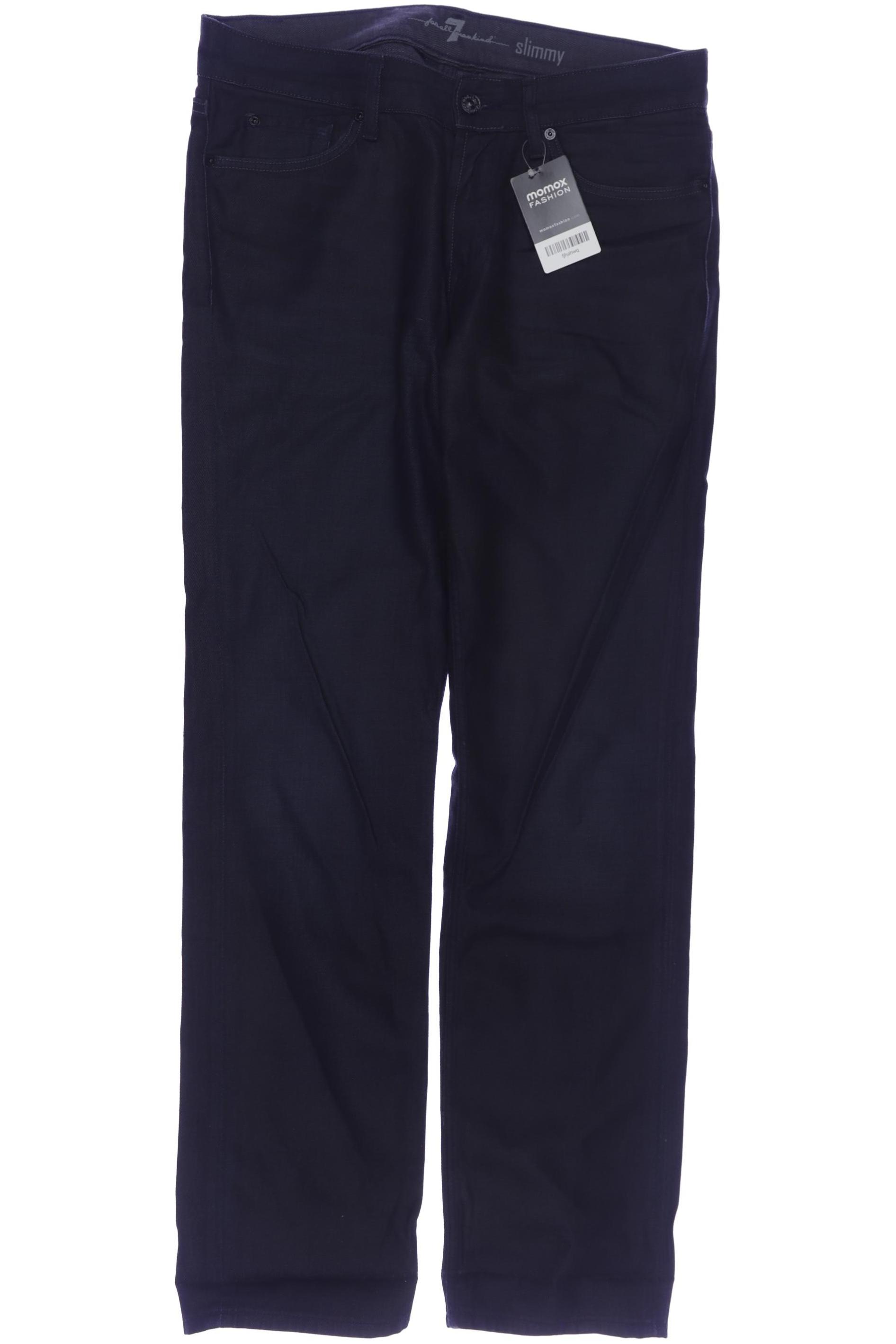 

7 for all mankind Herren Jeans, marineblau, Gr. 33